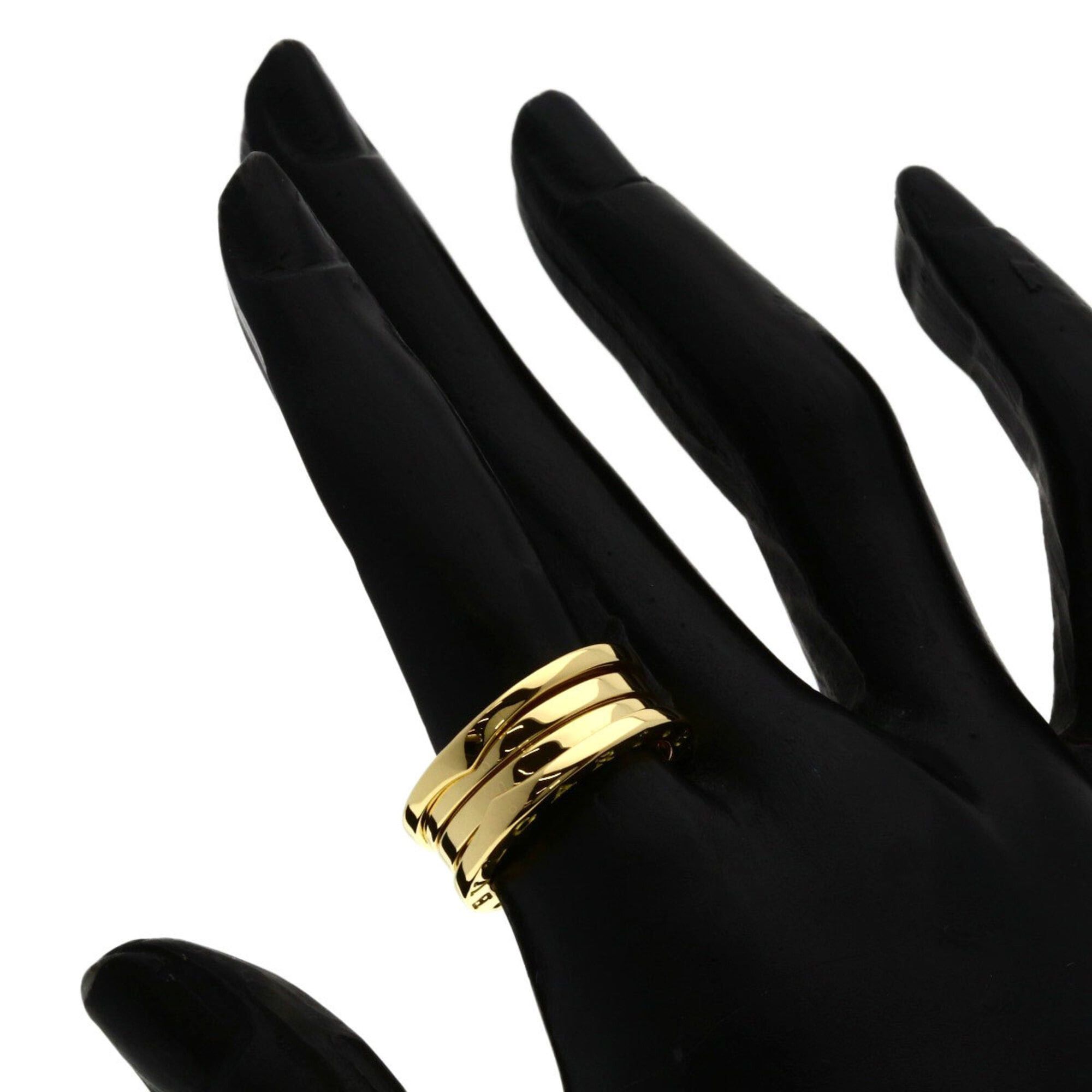 Bvlgari BVLGARI B-zero1 2-band ring #53, 18K yellow gold, women's. Size ONE SIZE - 5 Thumbnail