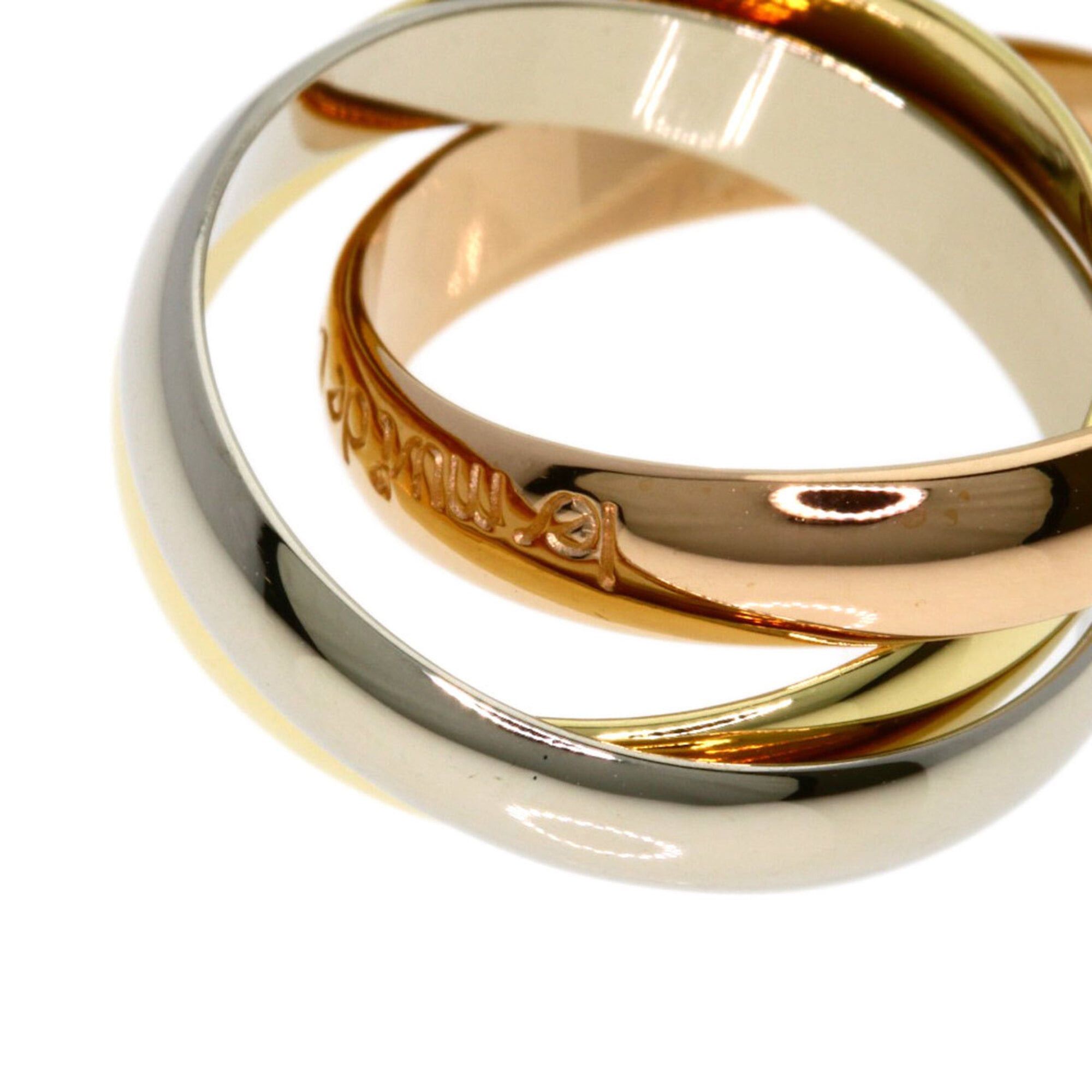 Cartier Cartier Trinity #49 Ring - 18K Yellow Gold/18K Pink White Gold Women's CARTIER Size ONE SIZE - 7 Thumbnail