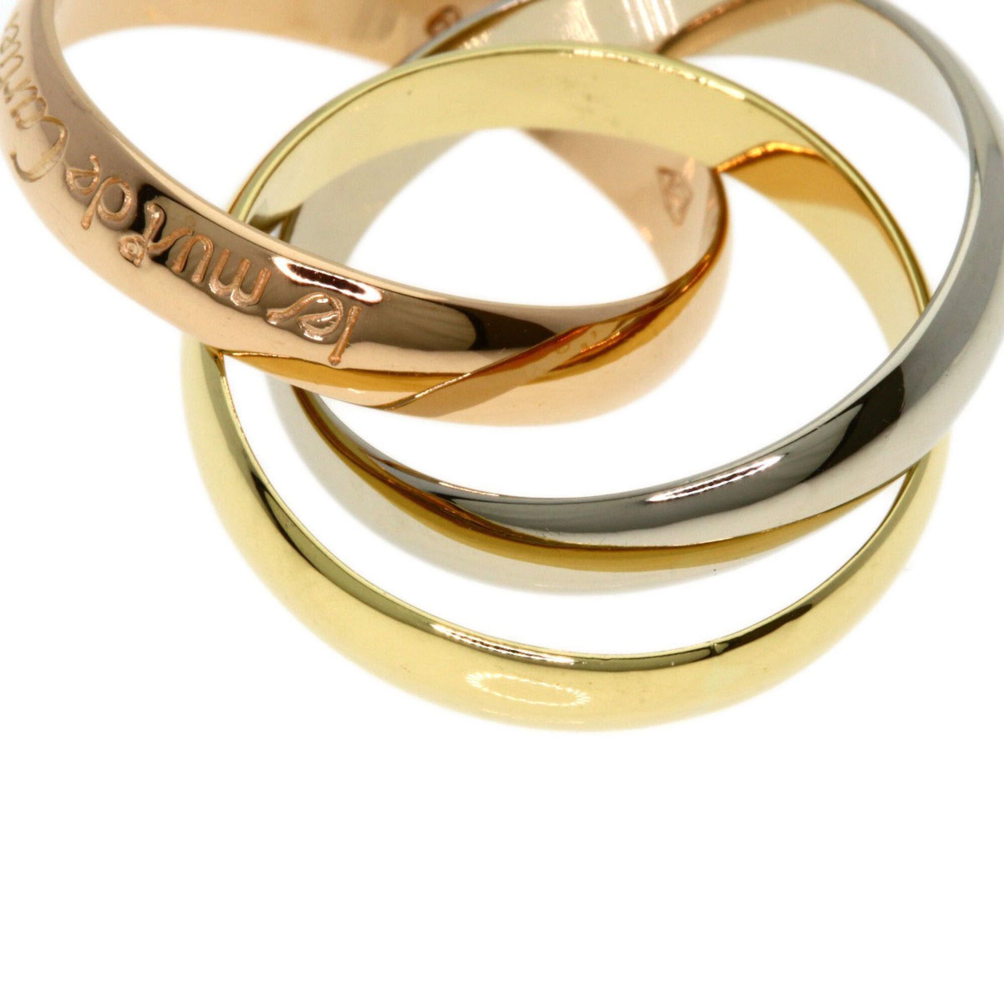 Cartier Cartier Trinity #49 Ring - 18K Yellow Gold/18K Pink White Gold Women's CARTIER Size ONE SIZE - 6 Thumbnail
