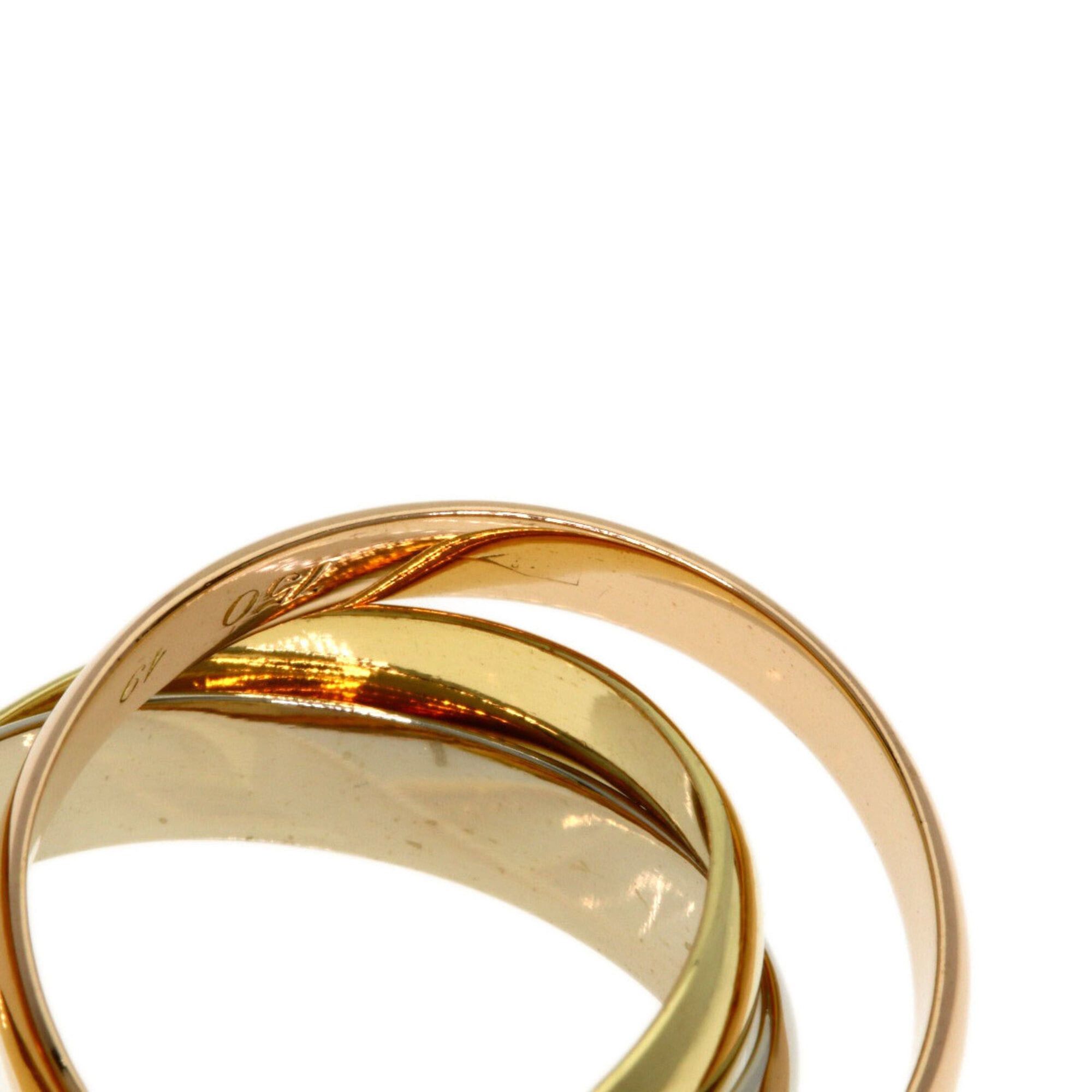 Cartier Cartier Trinity #49 Ring - 18K Yellow Gold/18K Pink White Gold Women's CARTIER Size ONE SIZE - 8 Thumbnail