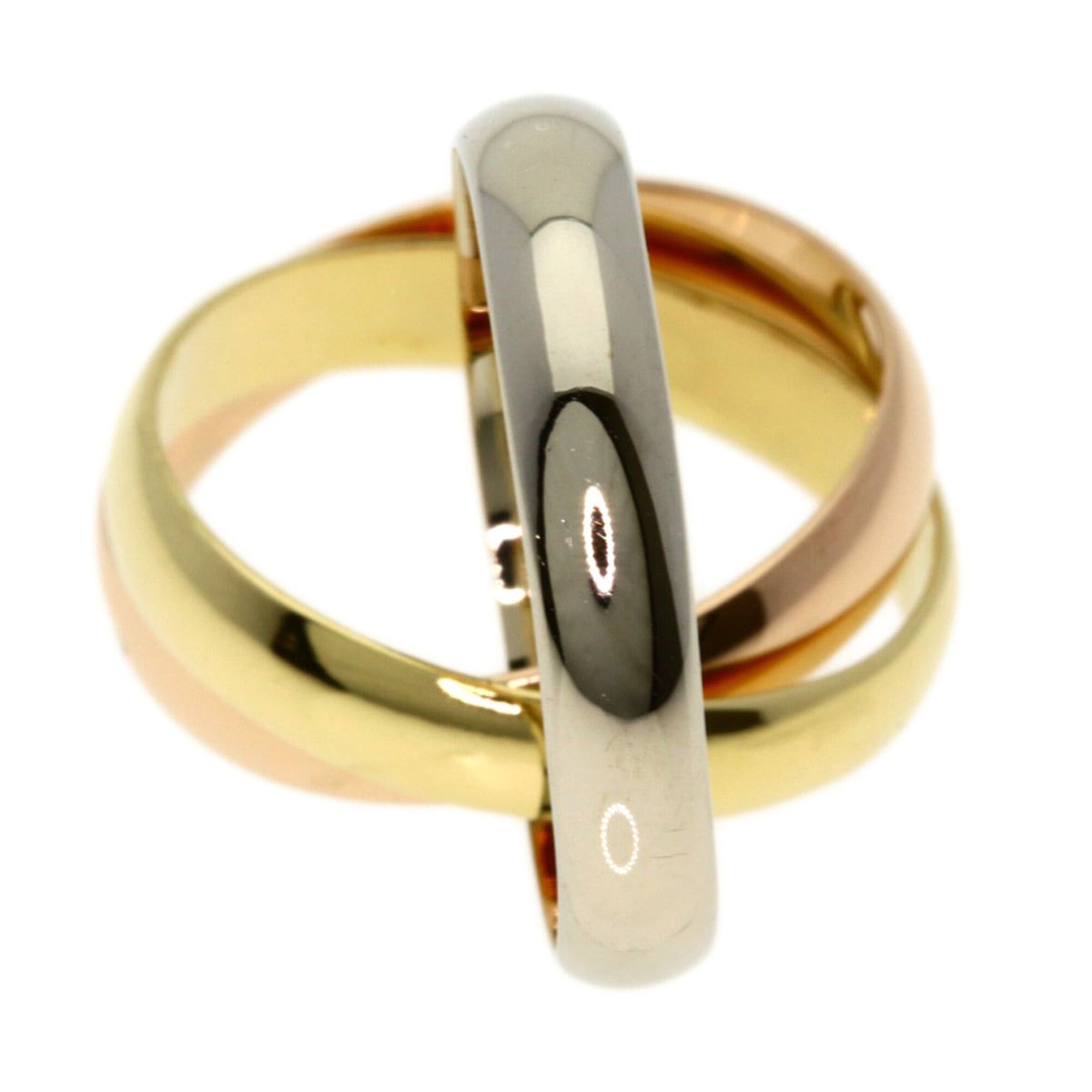 Cartier Cartier Trinity #49 Ring - 18K Yellow Gold/18K Pink White Gold Women's CARTIER Size ONE SIZE - 5 Thumbnail