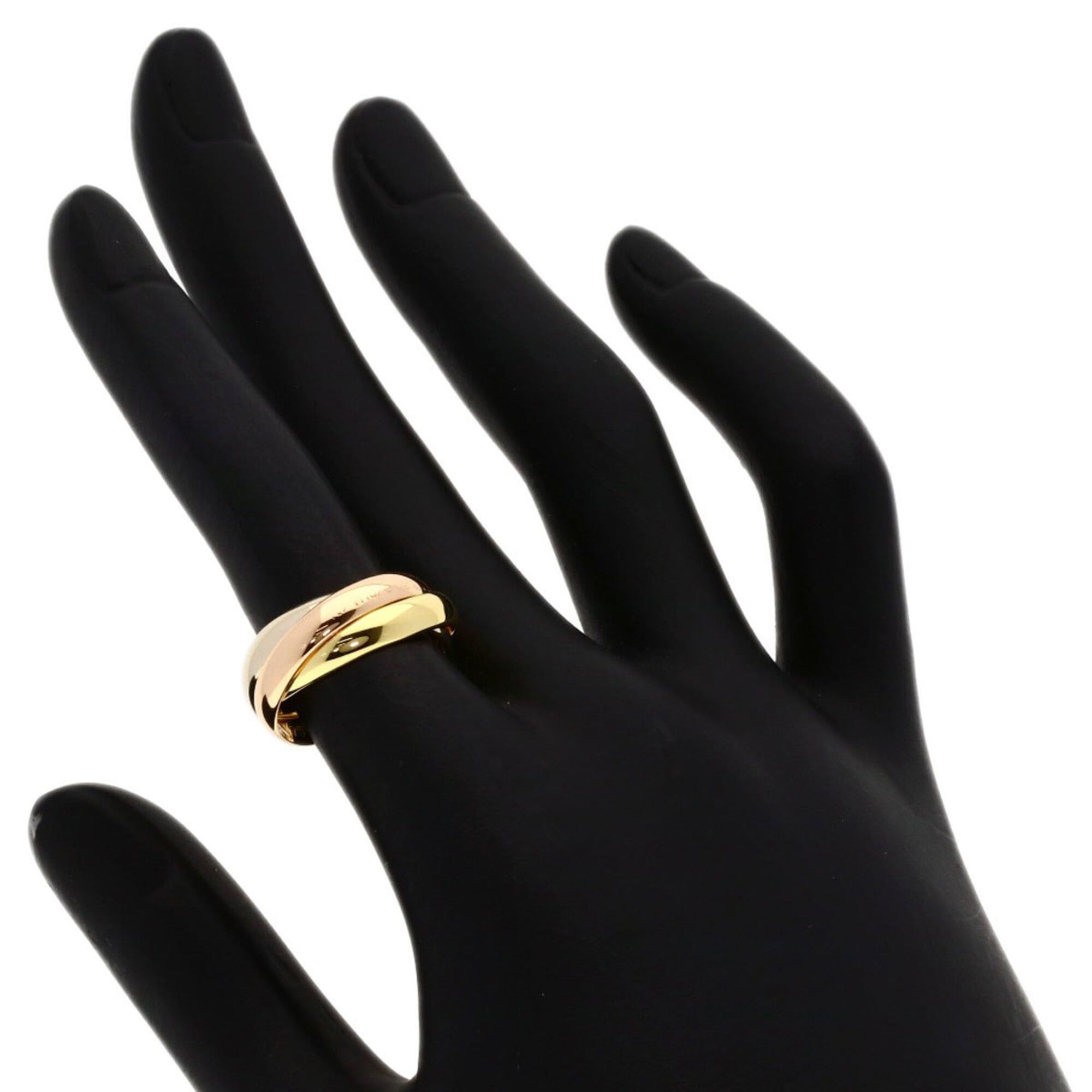 Cartier Cartier Trinity #49 Ring - 18K Yellow Gold/18K Pink White Gold Women's CARTIER Size ONE SIZE - 4 Thumbnail