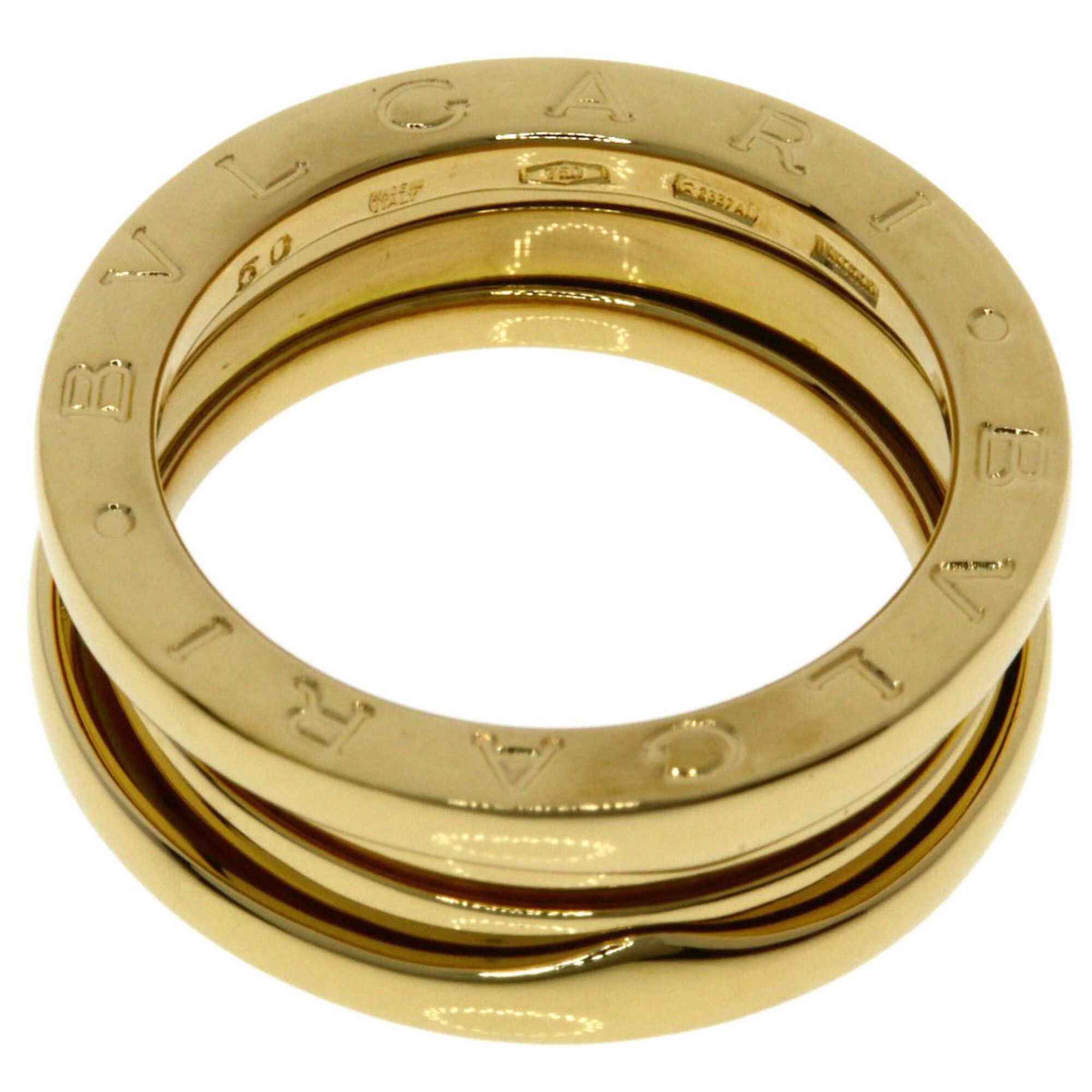 Bvlgari BVLGARI B-zero1 2-band ring #50, 18K yellow gold, women's. Size ONE SIZE - 4 Thumbnail