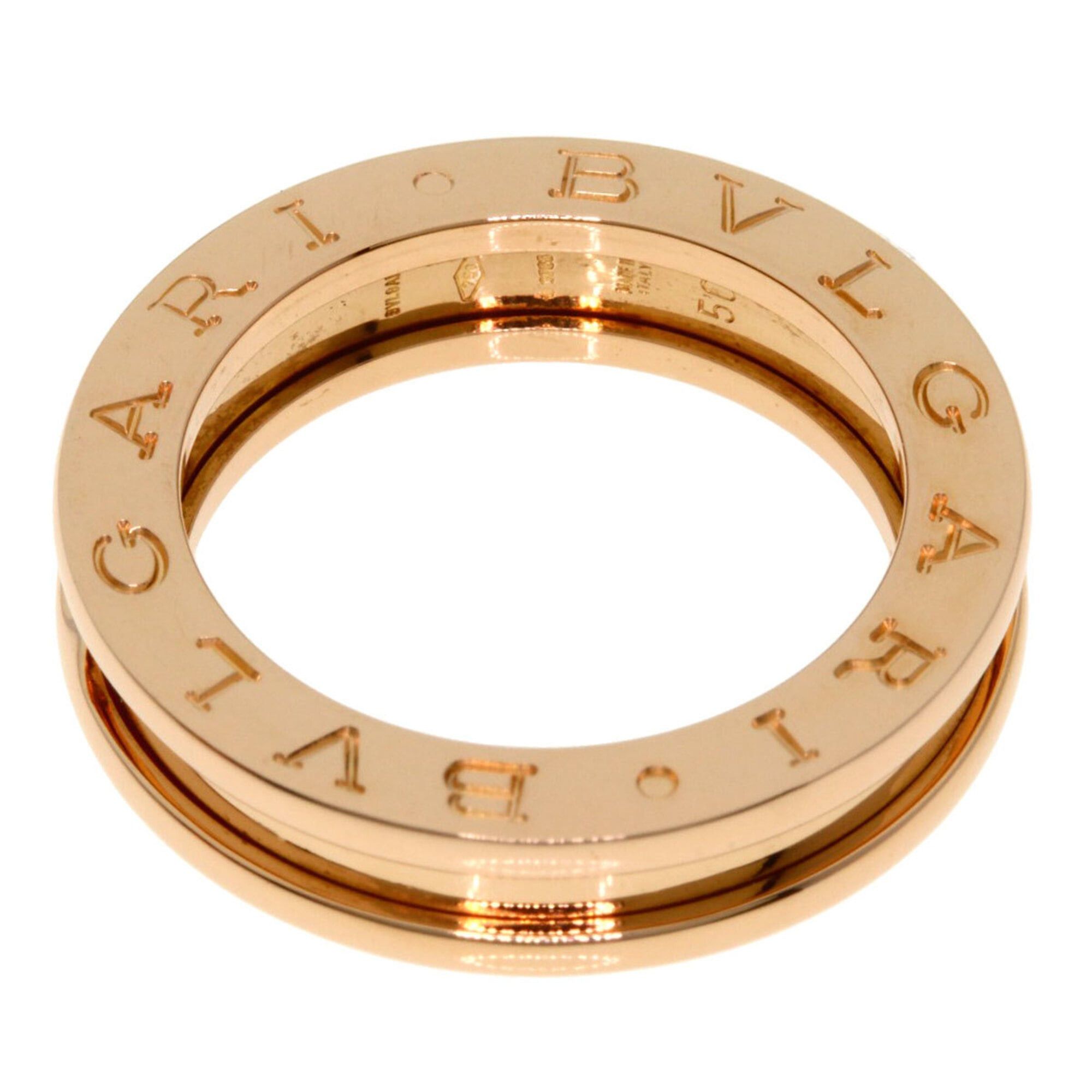 Bvlgari BVLGARI B-zero1 1-band #50 Ring, 18K Pink Gold, Women's. Size ONE SIZE - 4 Thumbnail