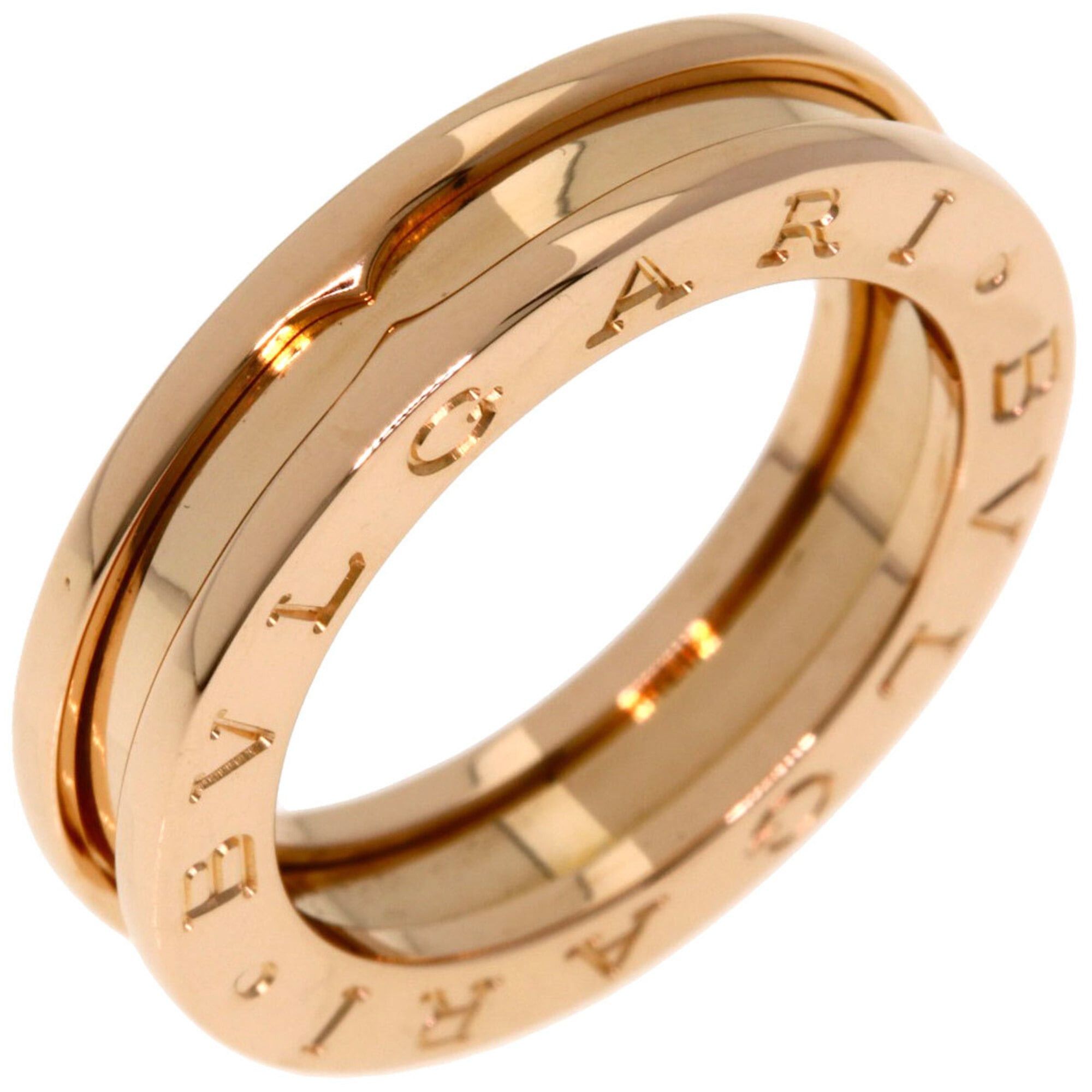 Bvlgari BVLGARI B-zero1 1-band #50 Ring, 18K Pink Gold, Women's. Size ONE SIZE - 2 Thumbnail