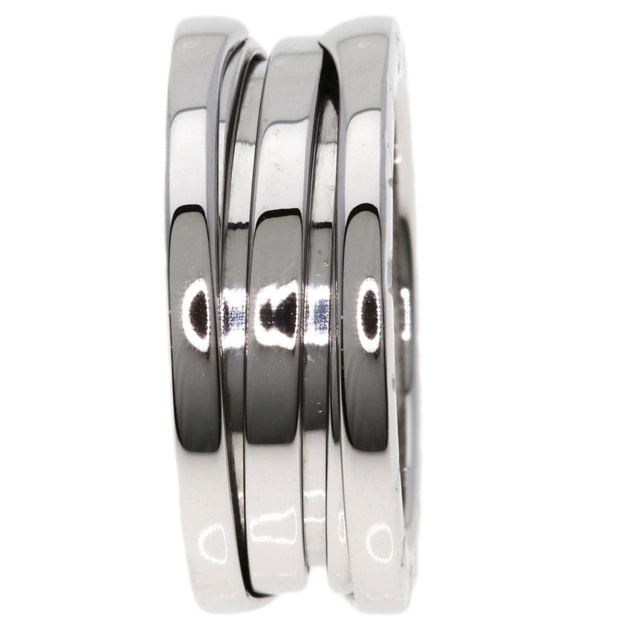 Bvlgari BVLGARI B-zero1 2-band ring #52, 18K white gold, women's. Size ONE SIZE - 3 Thumbnail