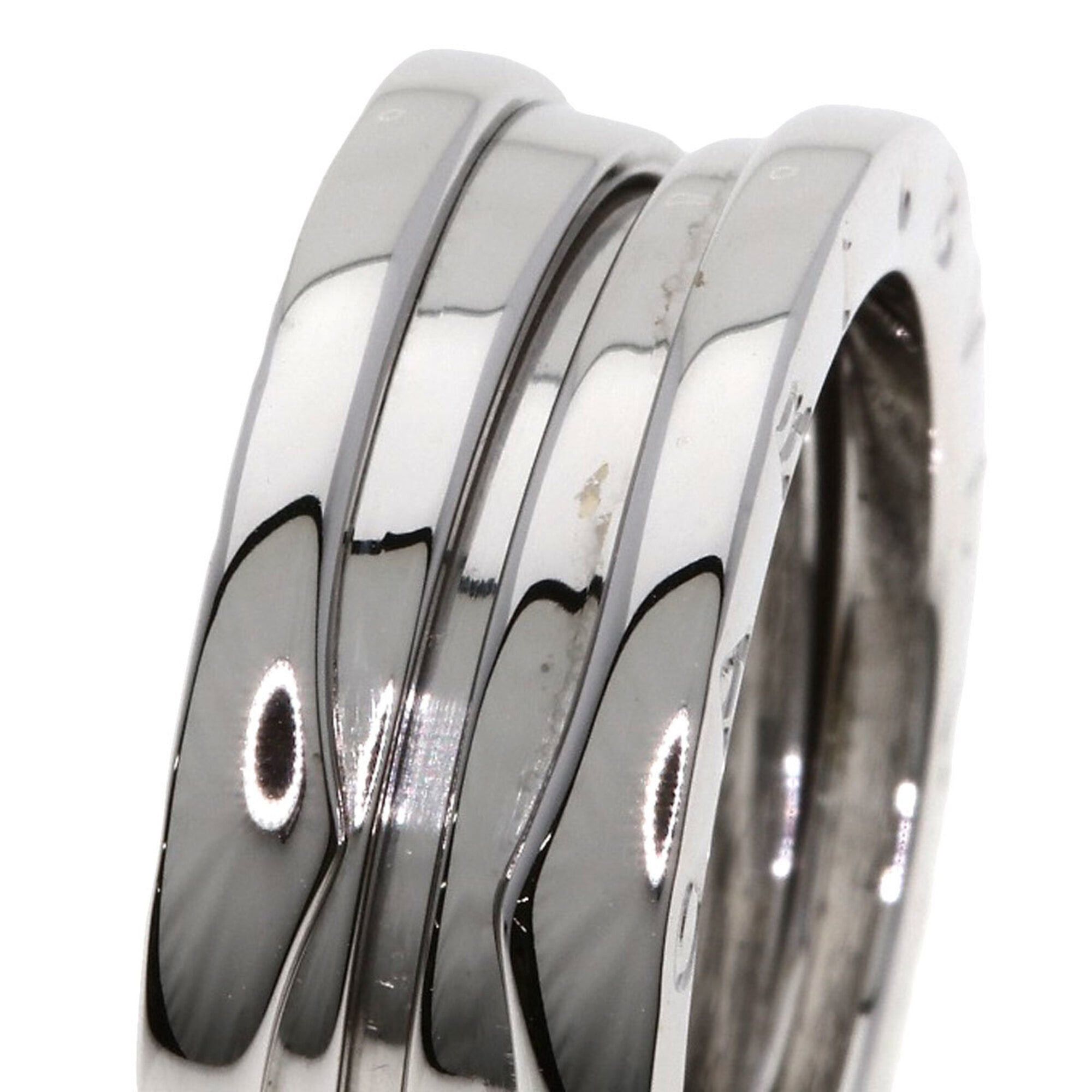 Bvlgari BVLGARI B-zero1 2-band ring #52, 18K white gold, women's. Size ONE SIZE - 8 Thumbnail