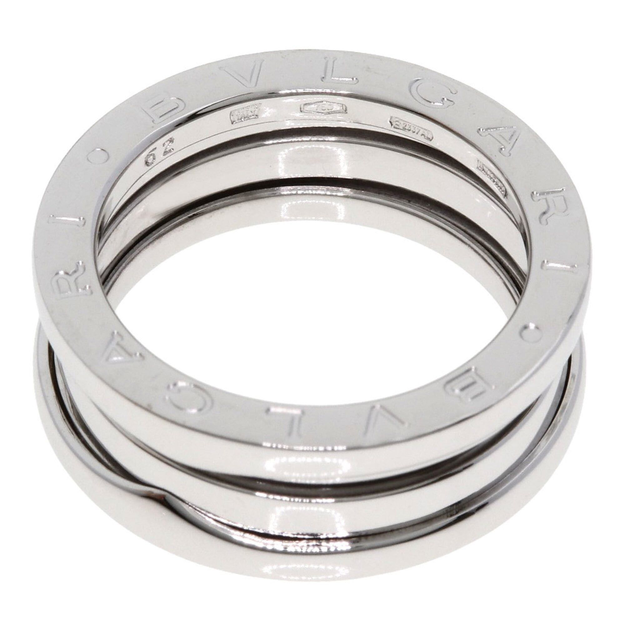 Bvlgari BVLGARI B-zero1 2-band ring #52, 18K white gold, women's. Size ONE SIZE - 4 Thumbnail