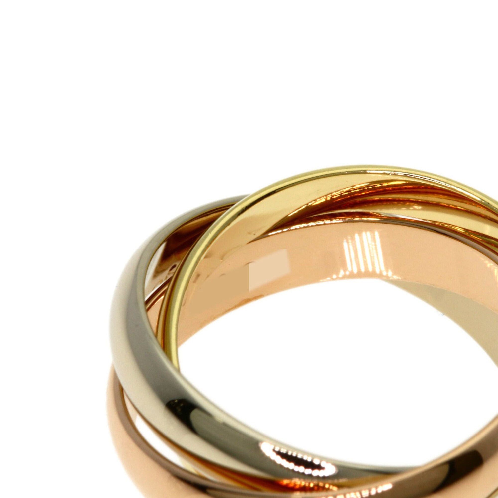 Cartier Cartier Trinity #49 Ring - 18K Yellow Gold/18K Pink White Gold Women's CARTIER Size ONE SIZE - 6 Thumbnail
