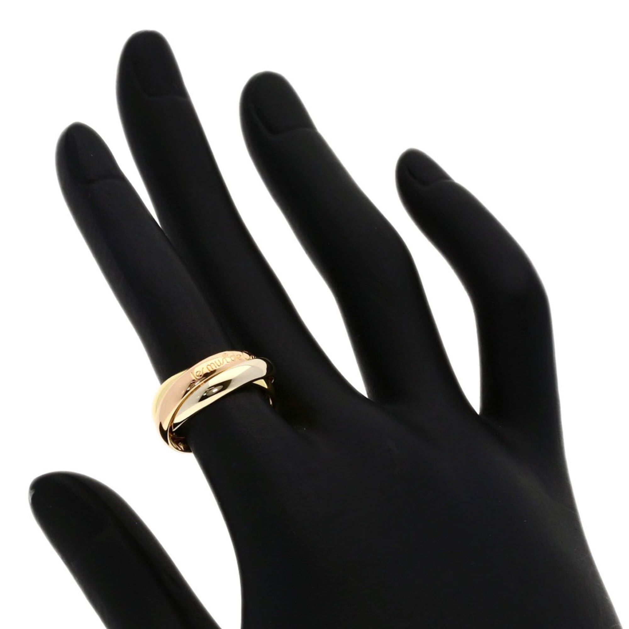 Cartier Cartier Trinity #49 Ring - 18K Yellow Gold/18K Pink White Gold Women's CARTIER Size ONE SIZE - 5 Thumbnail