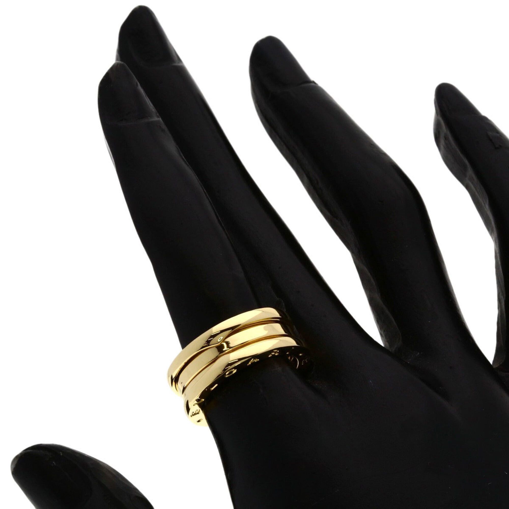 Bvlgari BVLGARI B-zero1 2-band ring #51, 18K yellow gold, women's. Size ONE SIZE - 6 Thumbnail