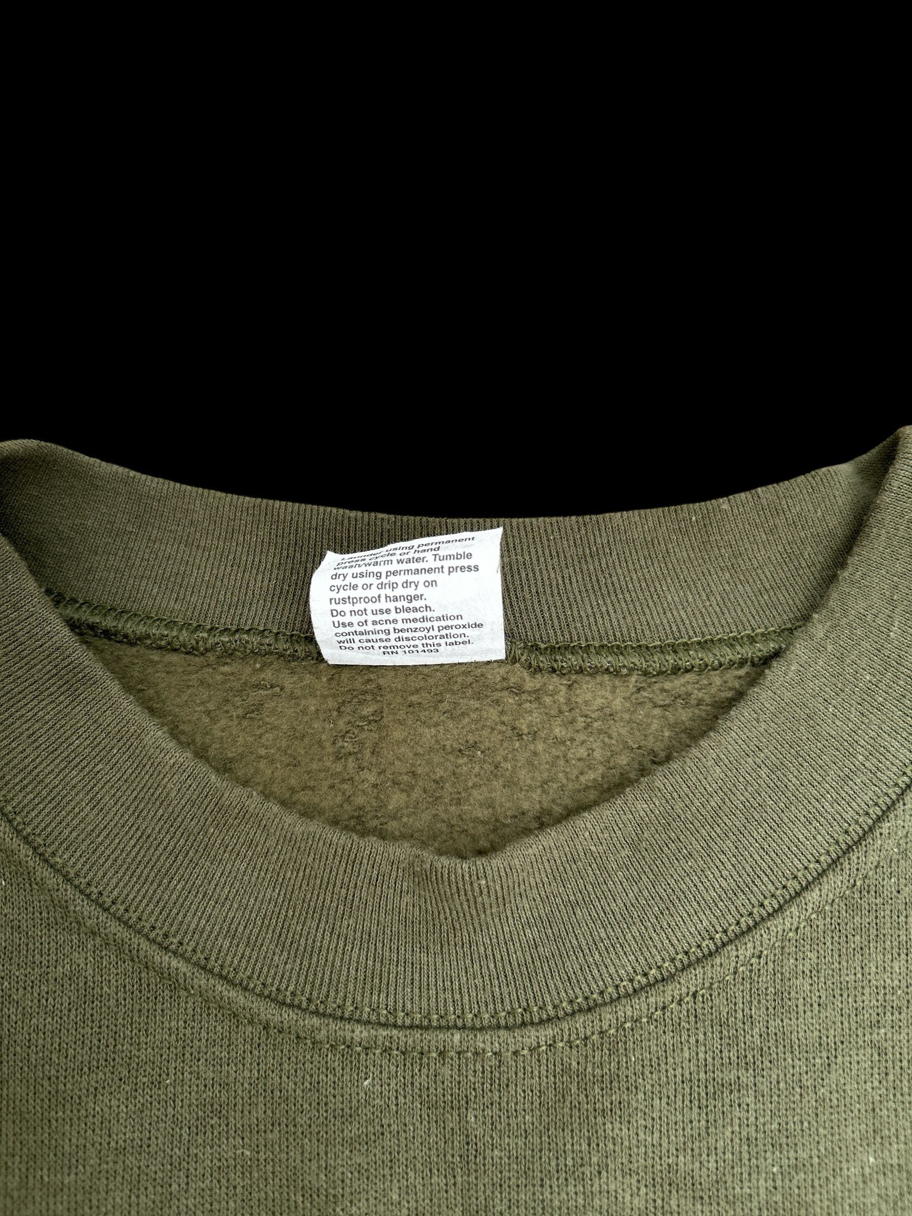 Vintage usmc 90s solid sweat Size L Size US L / EU 52-54 / 3 - 3 Thumbnail