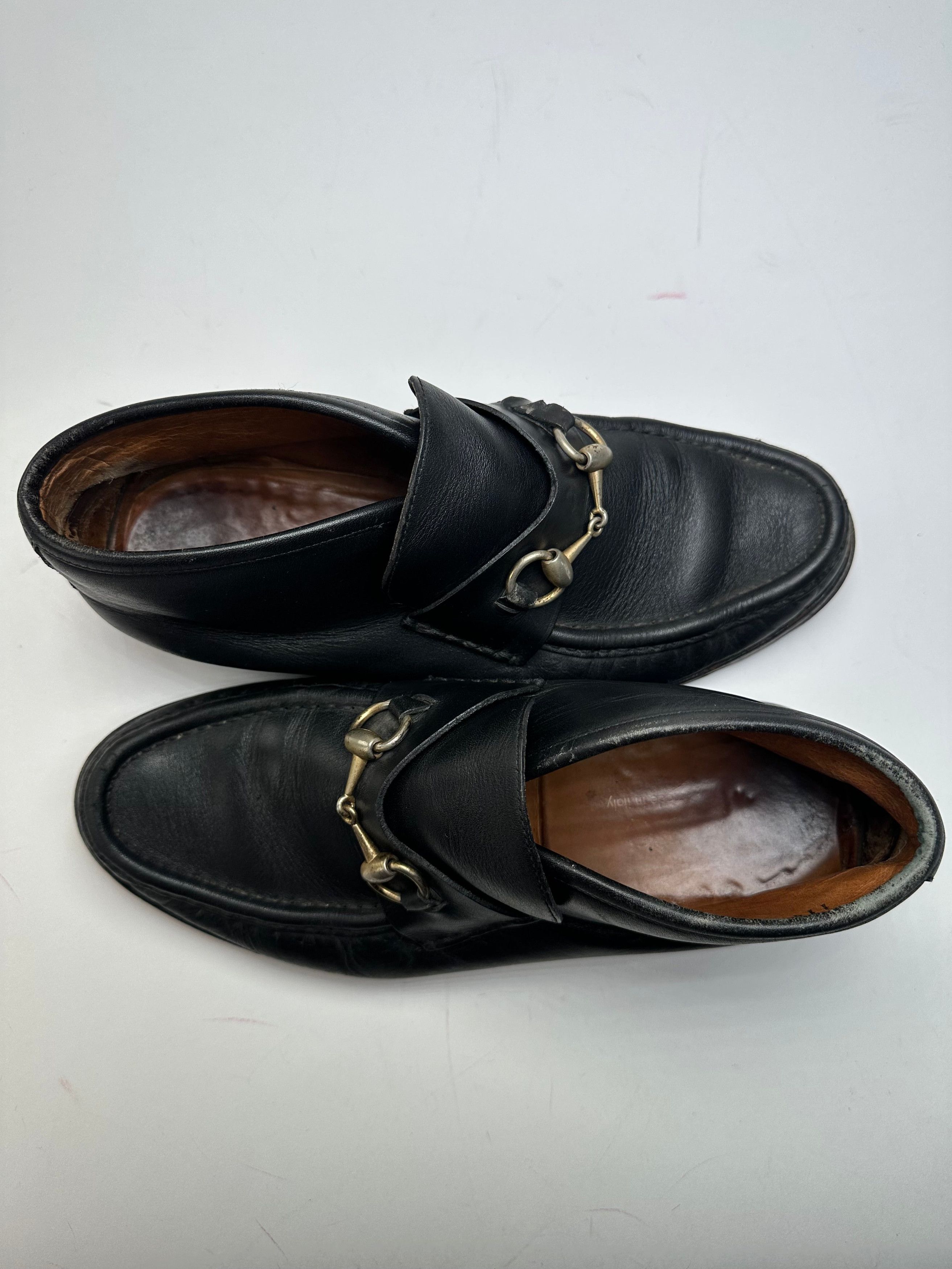 Gucci Vintage Horsebit Smooth Leather Ankle Boots Black EU40,5E Size US 9.5 / IT 39.5 - 7 Thumbnail