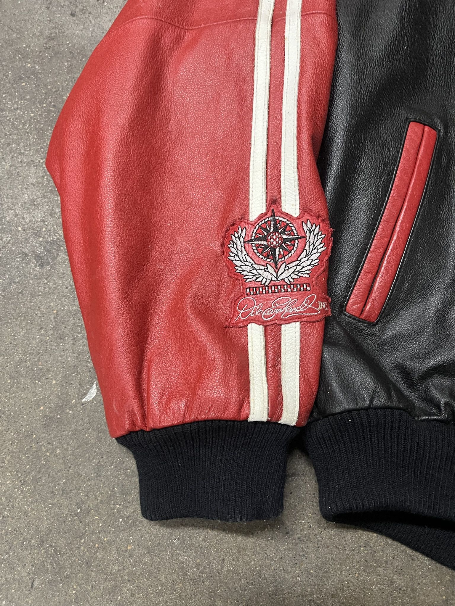 NASCAR × Vintage × Wilsons Leather Vintage 1990s Wilson's Leather Dale Earnhardt Leather Jacket Size XXL Size US XXL / EU 58 / 5 - 3 Thumbnail