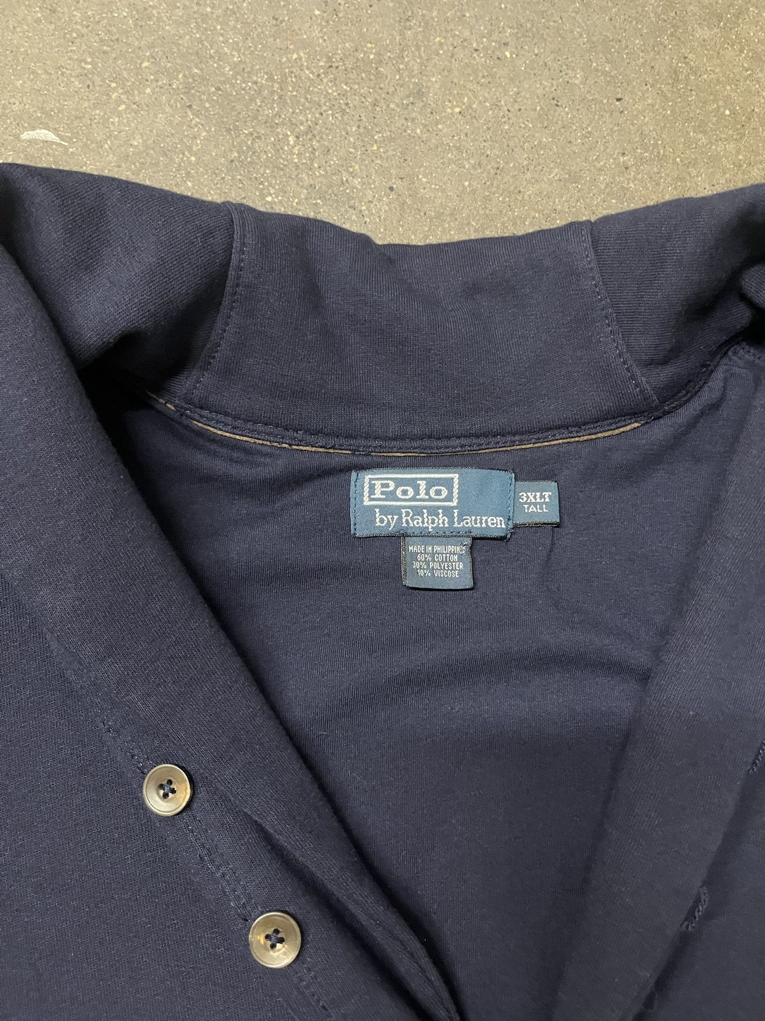 Carhartt × Vintage Vintage 1990s Polo Ralph Lauren Sweatshirt Cardigan Size XXXL Size US XXL / EU 58 / 5 - 2 Thumbnail