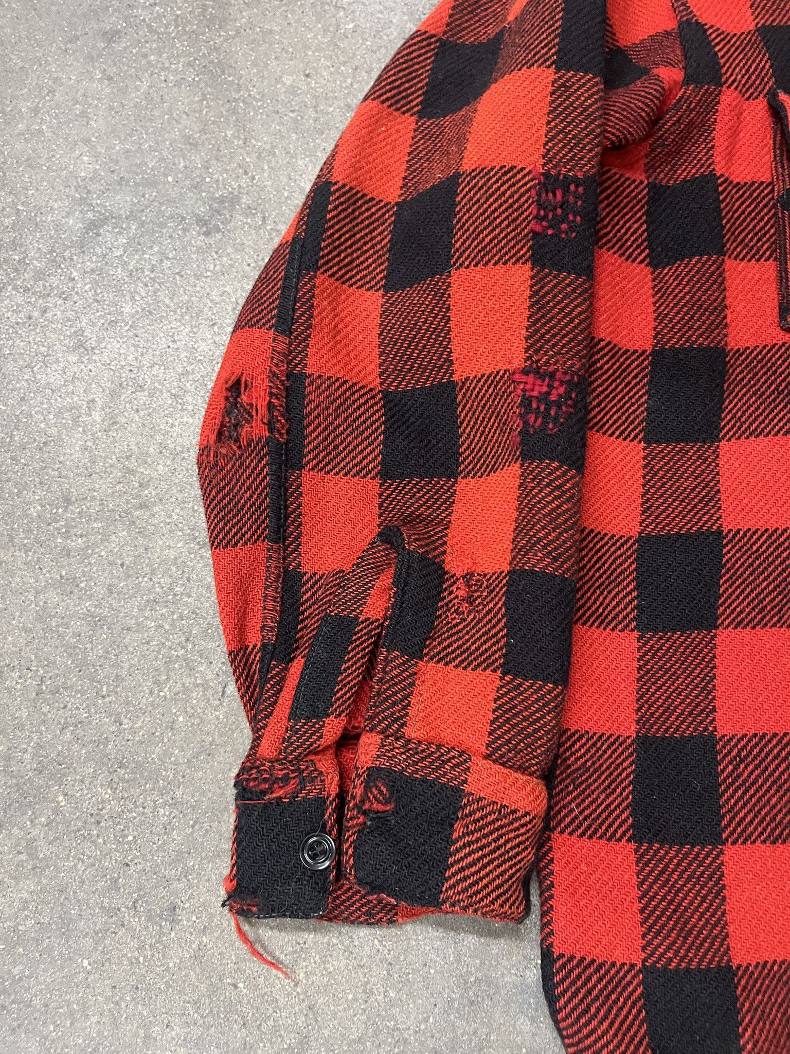 Flannel × Vintage Vintage 1960s Frost Proof Buffalo Plaid Flannel Size 15.5 Size US L / EU 52-54 / 3 - 2 Thumbnail