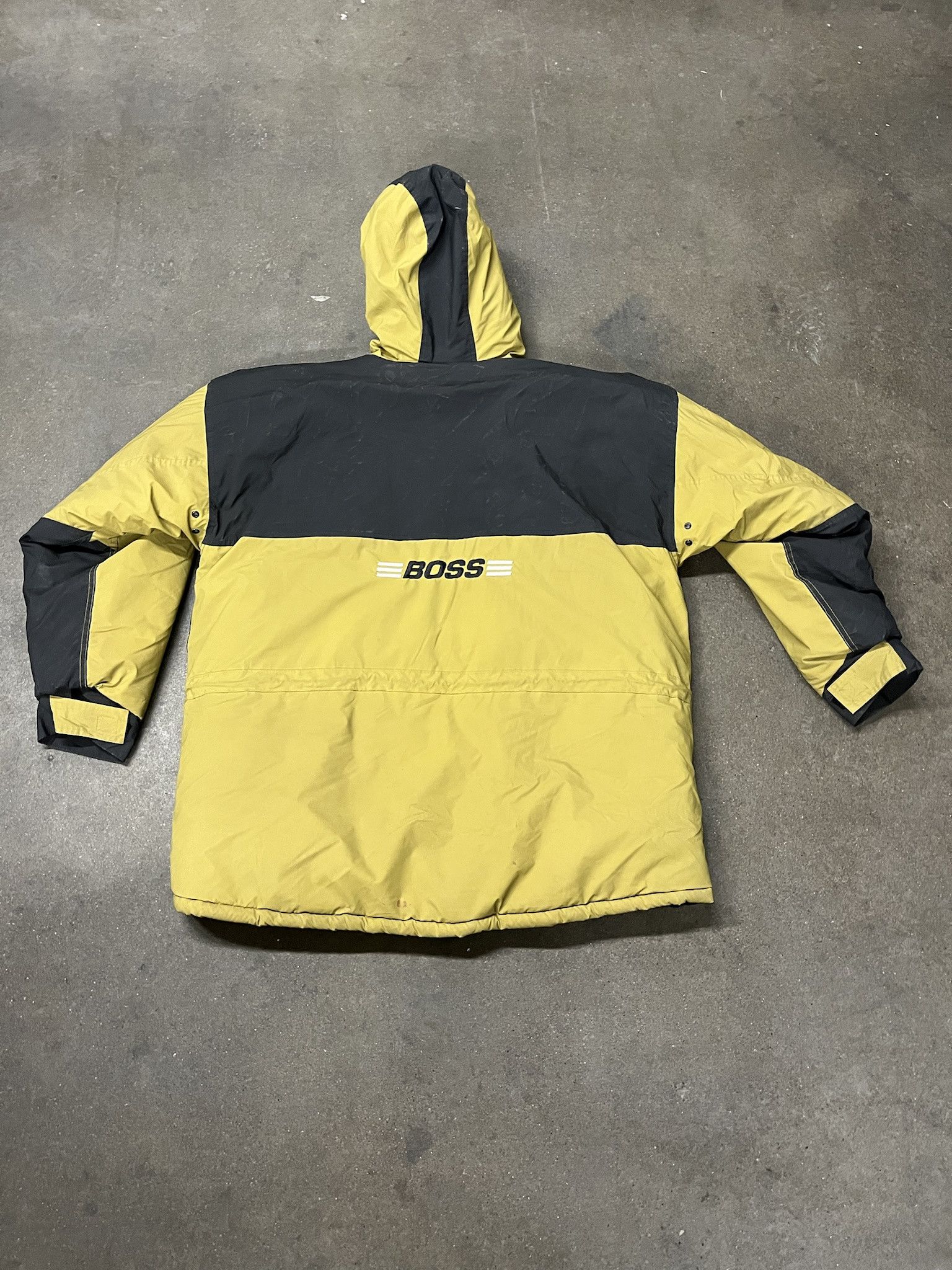Hugo Boss × Vintage Vintage 2000s Hugo Boss PVC Rubberized Parka Size M Size US M / EU 48-50 / 2 - 3 Thumbnail