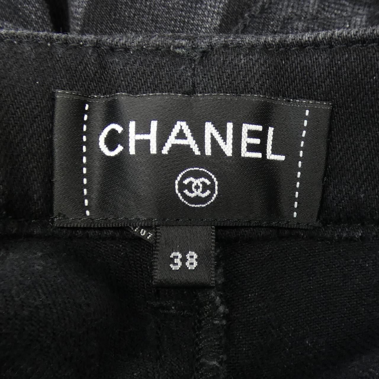 Chanel Chanel Chanel Jeans Textile Jeans P73402V65024 DUTY FREE for USA Size ONE SIZE - 5 Thumbnail