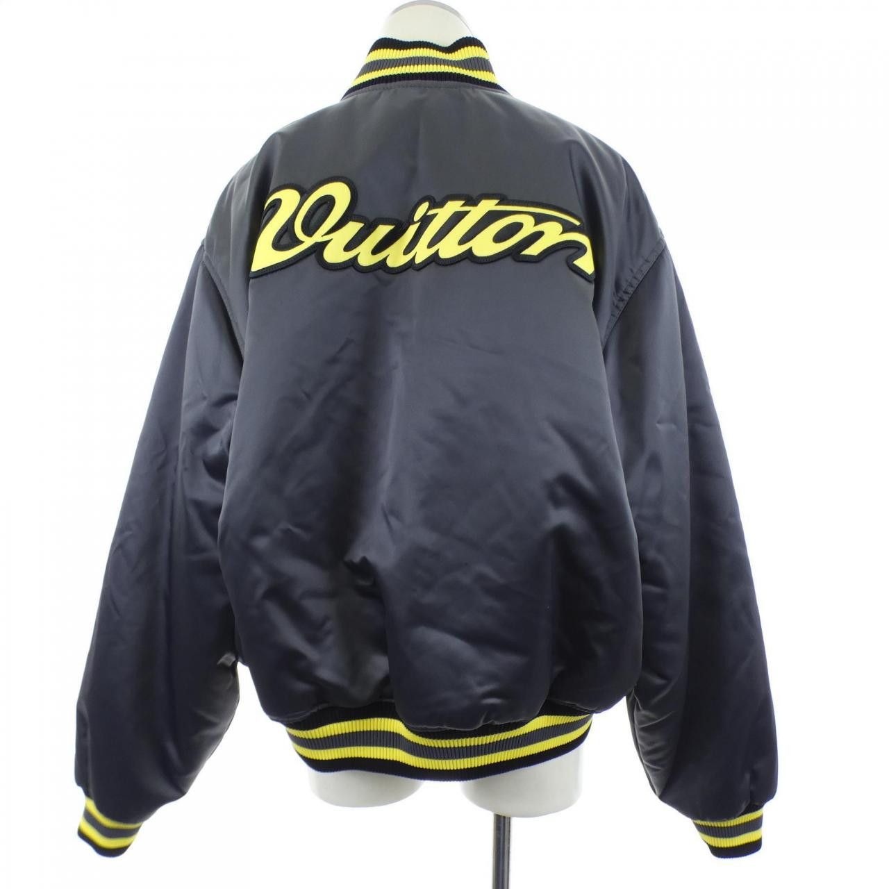 Louis Vuitton Louis Vuitton Louis Vuitton Satin Baseball Blouson Satin Blouson Plastic / Synthetic Outerwear HTB76EGPD DUTY FREE for USA Size ONE SIZE - 2 Thumbnail