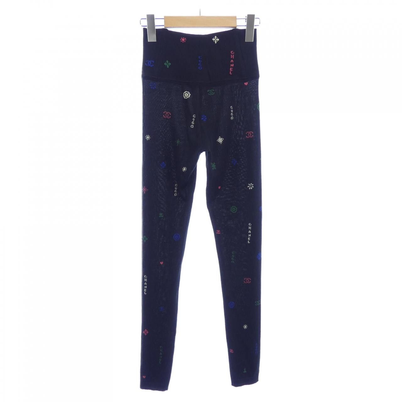 Chanel Chanel Chanel P70775K10260 Silk Cashmere Pants Textile Pants P70775K10260 DUTY FREE for USA Size ONE SIZE - 2 Thumbnail