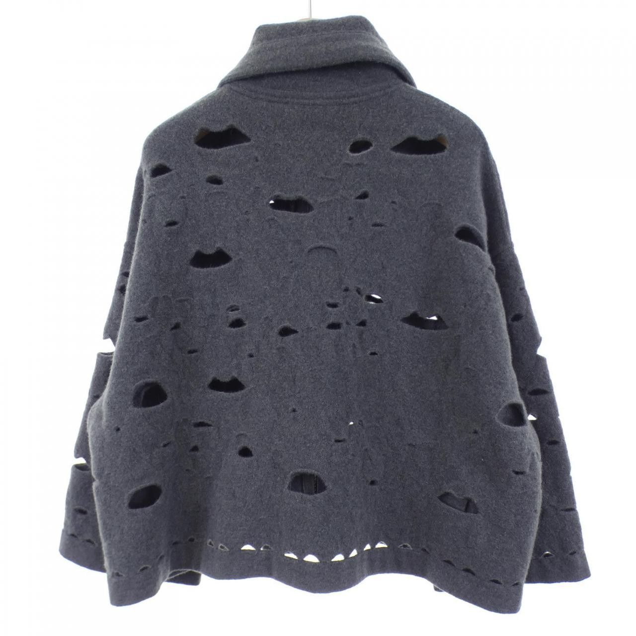 Chanel Chanel Chanel P50488K06410 Wool Jacket Textile Outerwear P50488K06410 DUTY FREE for USA Size ONE SIZE - 2 Thumbnail