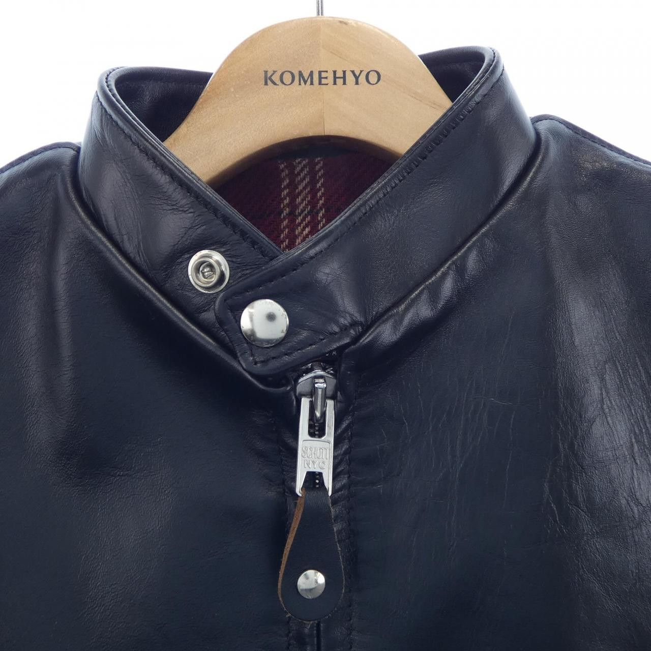 Other Other Schott Horse Leather Riders Jacket Leather Outerwear DUTY FREE for USA Size ONE SIZE - 5 Thumbnail