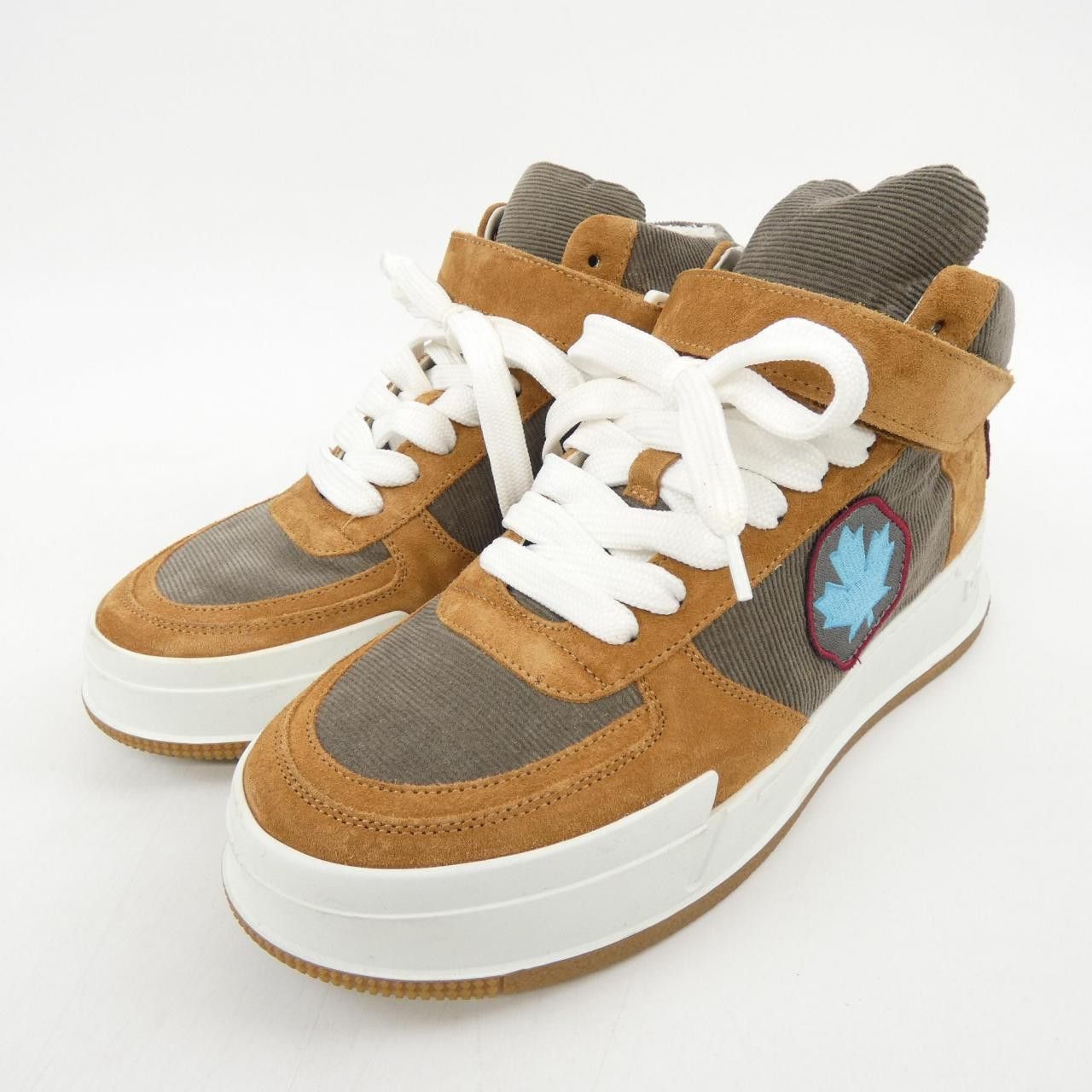 Dsquared2 Dsquared2 Dsquared2 SNM0272 Sneakers Leather Shoes SNM0272 DUTY FREE for USA Size ONE SIZE - 3 Thumbnail