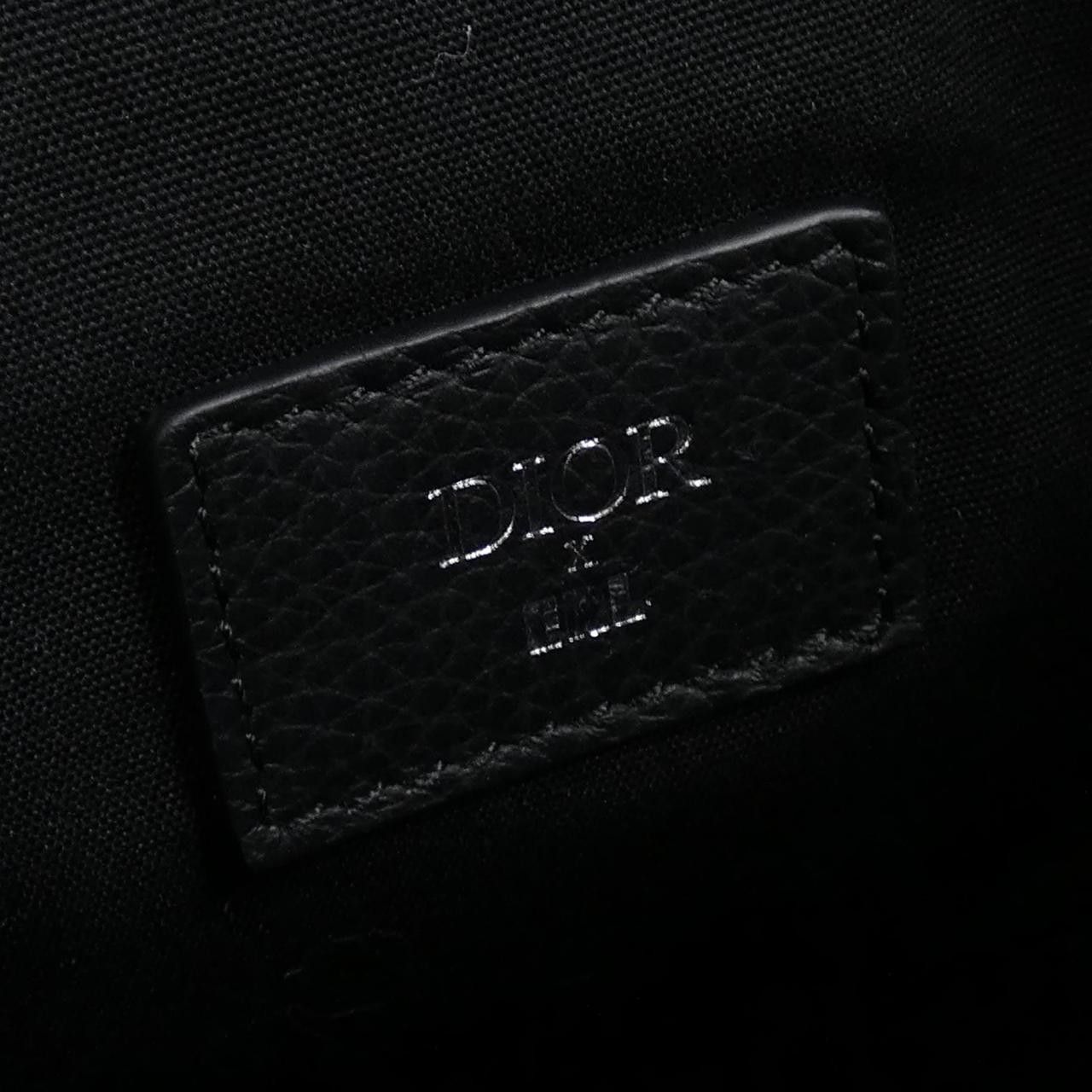 Dior Dior Dior DIOR BY ERL SADDLE Bag Leather Crossbody Bag 1ADPO093SER DUTY FREE for USA Size ONE SIZE - 5 Thumbnail