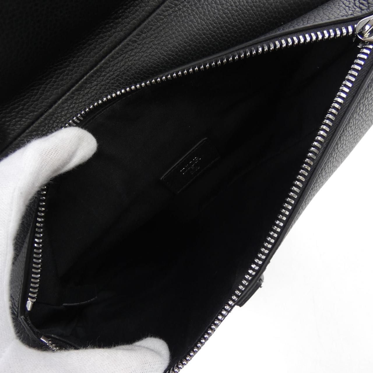 Dior Dior Dior DIOR BY ERL SADDLE Bag Leather Crossbody Bag 1ADPO093SER DUTY FREE for USA Size ONE SIZE - 6 Thumbnail