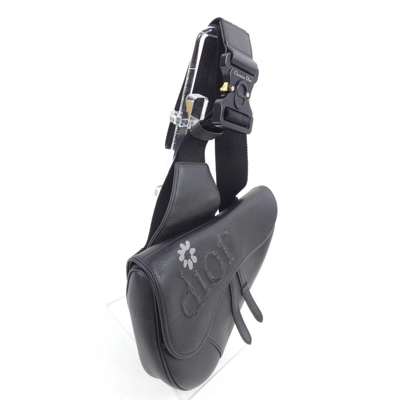 Dior Dior Dior DIOR BY ERL SADDLE Bag Leather Crossbody Bag 1ADPO093SER DUTY FREE for USA Size ONE SIZE - 2 Thumbnail