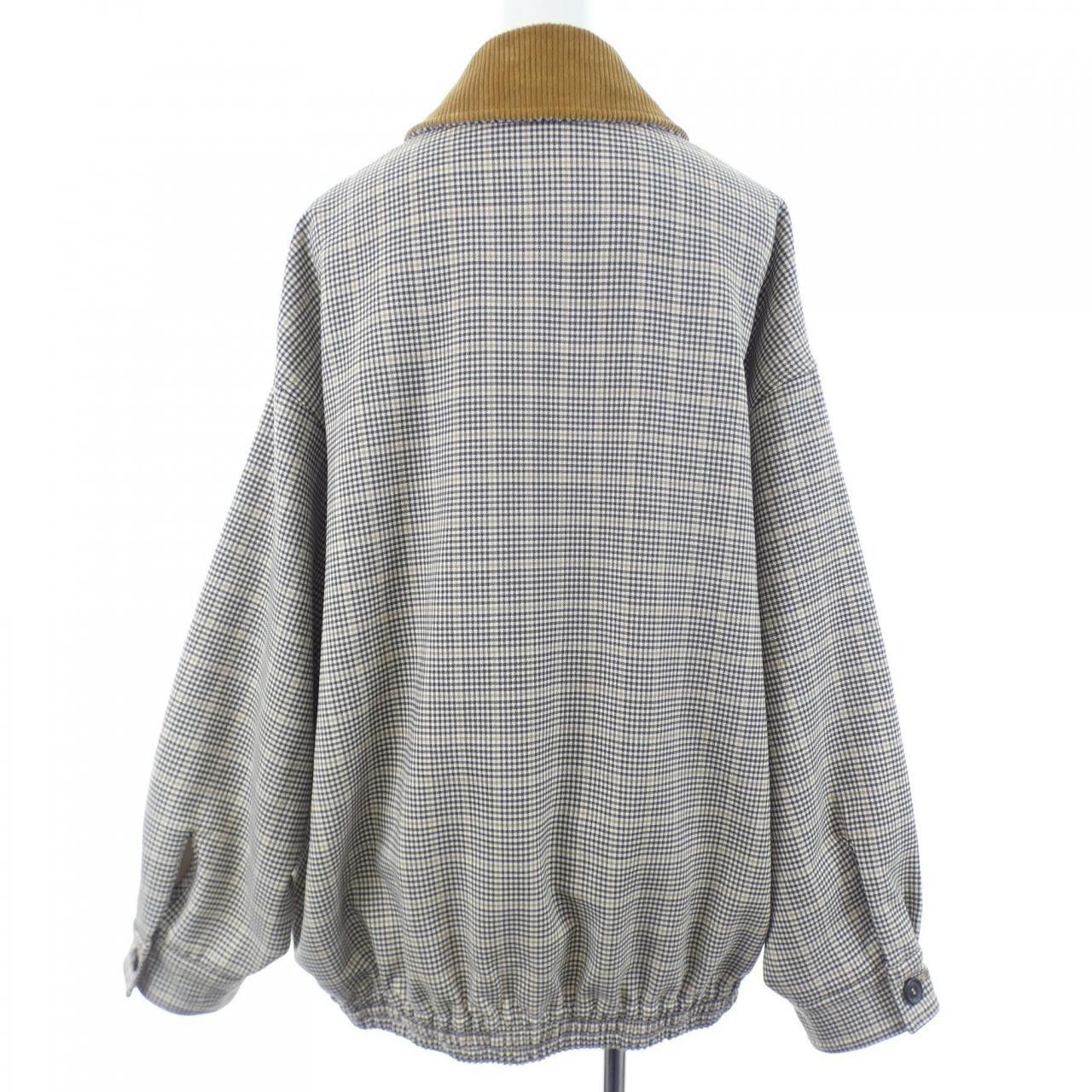 Miu Miu Miu Miu Miu Miu ML1181 SOOO 16Q8 Cotton Blouson Textile Outerwear ML1181 SOOO 16Q8 DUTY FREE for USA Size ONE SIZE - 2 Thumbnail