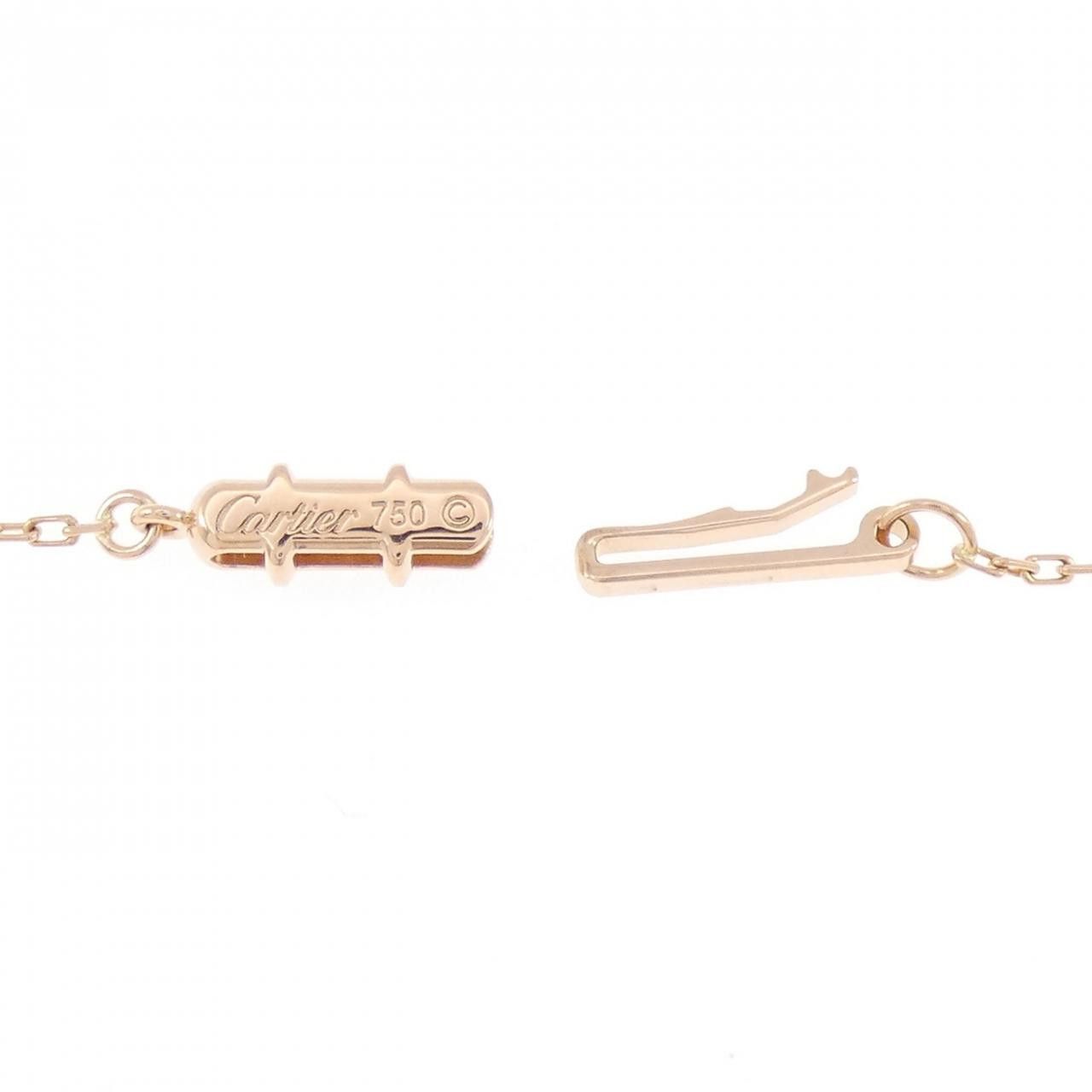 Cartier Cartier Cartier Logo 750 Pink Gold Diamond Necklace Precious Metal Necklace B7219600 DUTY FREE for USA Size ONE SIZE - 6 Thumbnail
