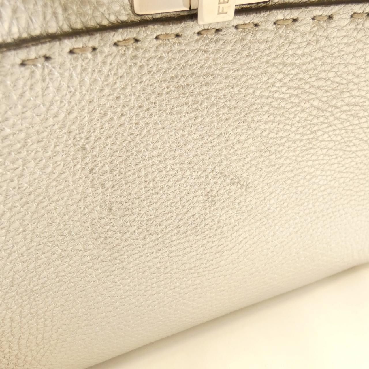 Fendi Fendi Fendi Selleria Peekaboo Mini Calf Bag Leather Crossbody Bag 8BN244 5QG DUTY FREE for USA Size ONE SIZE - 5 Thumbnail