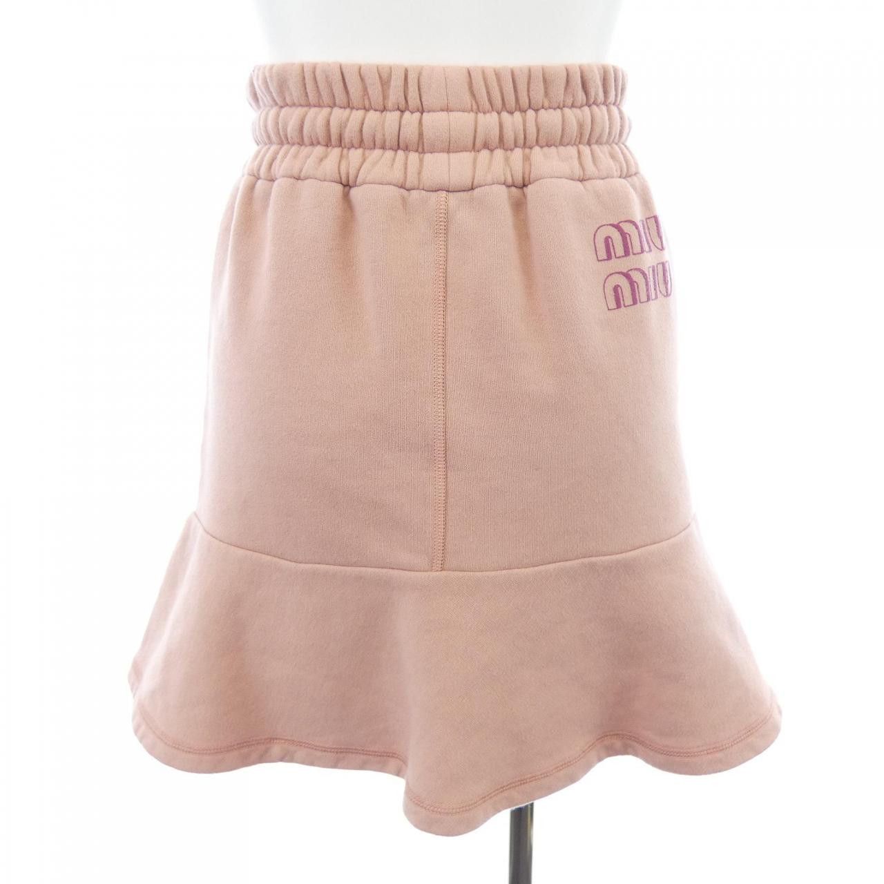 Miu Miu Miu Miu Miu Miu Skirt Textile Skirts MJD1731IG3 DUTY FREE for USA Size ONE SIZE - 2 Thumbnail