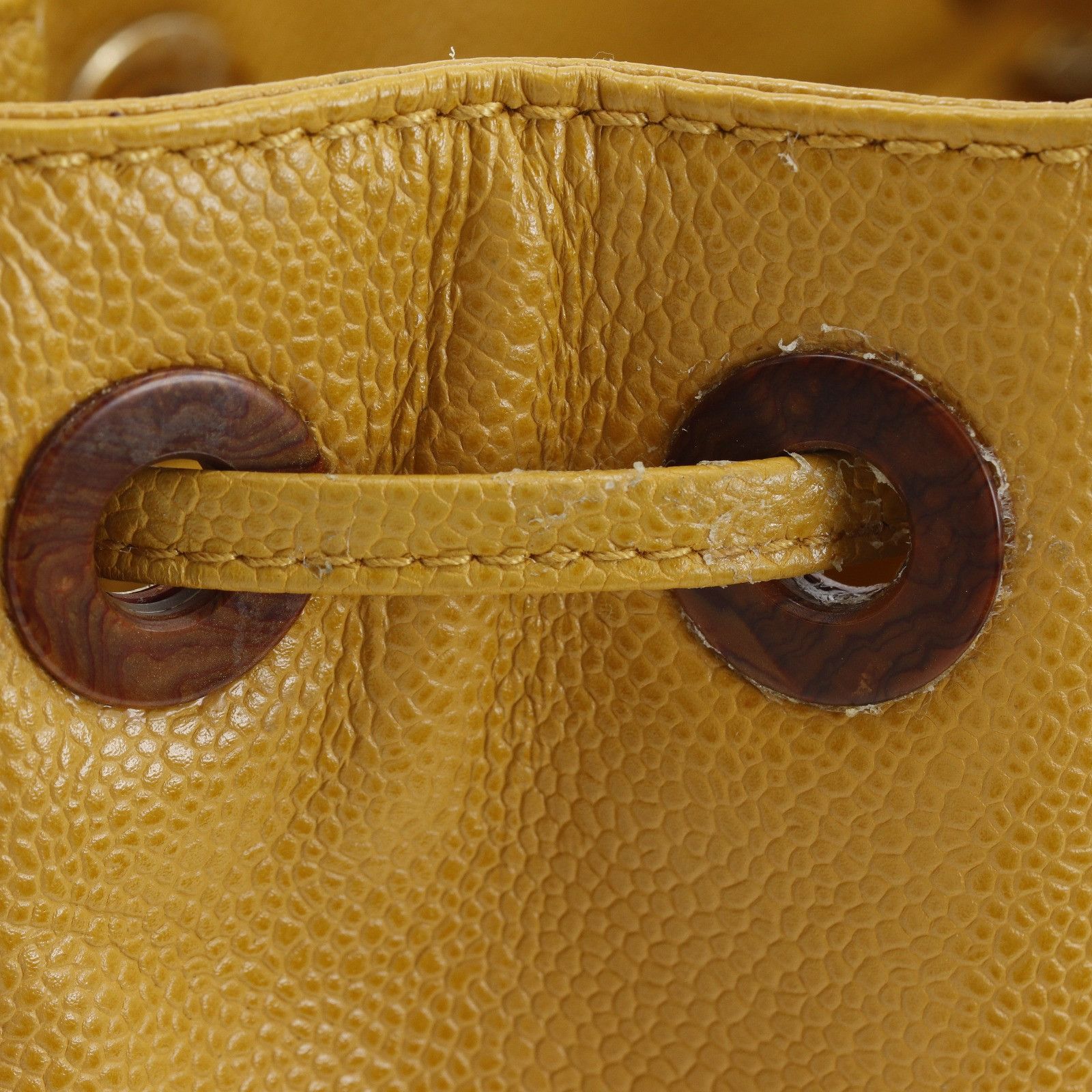 Chanel Chanel Chanel Coco Mark Caviar Skin Tote Bag Leather Tote Bag DUTY FREE for USA Size ONE SIZE - 12 Thumbnail