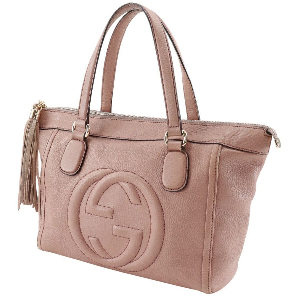 Gucci Gucci Gucci Soho Calf Tote Bag Leather Tote Bag 282307 DUTY FREE for USA Size ONE SIZE - 2 Thumbnail
