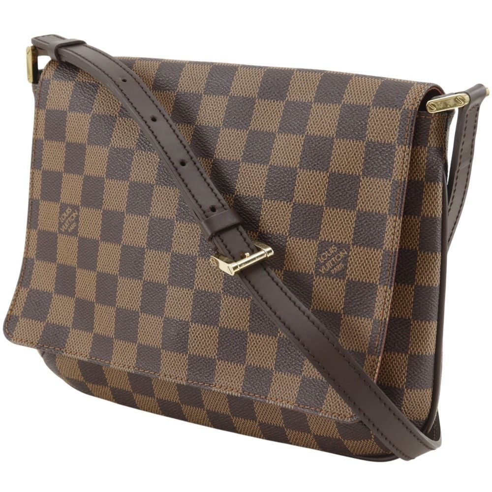 Louis Vuitton Louis Vuitton Louis Vuitton Musette Tango Damier Canvas Shoulder Bag Textile Shoulder Bag N51255 DUTY FREE for USA Size ONE SIZE - 2 Thumbnail