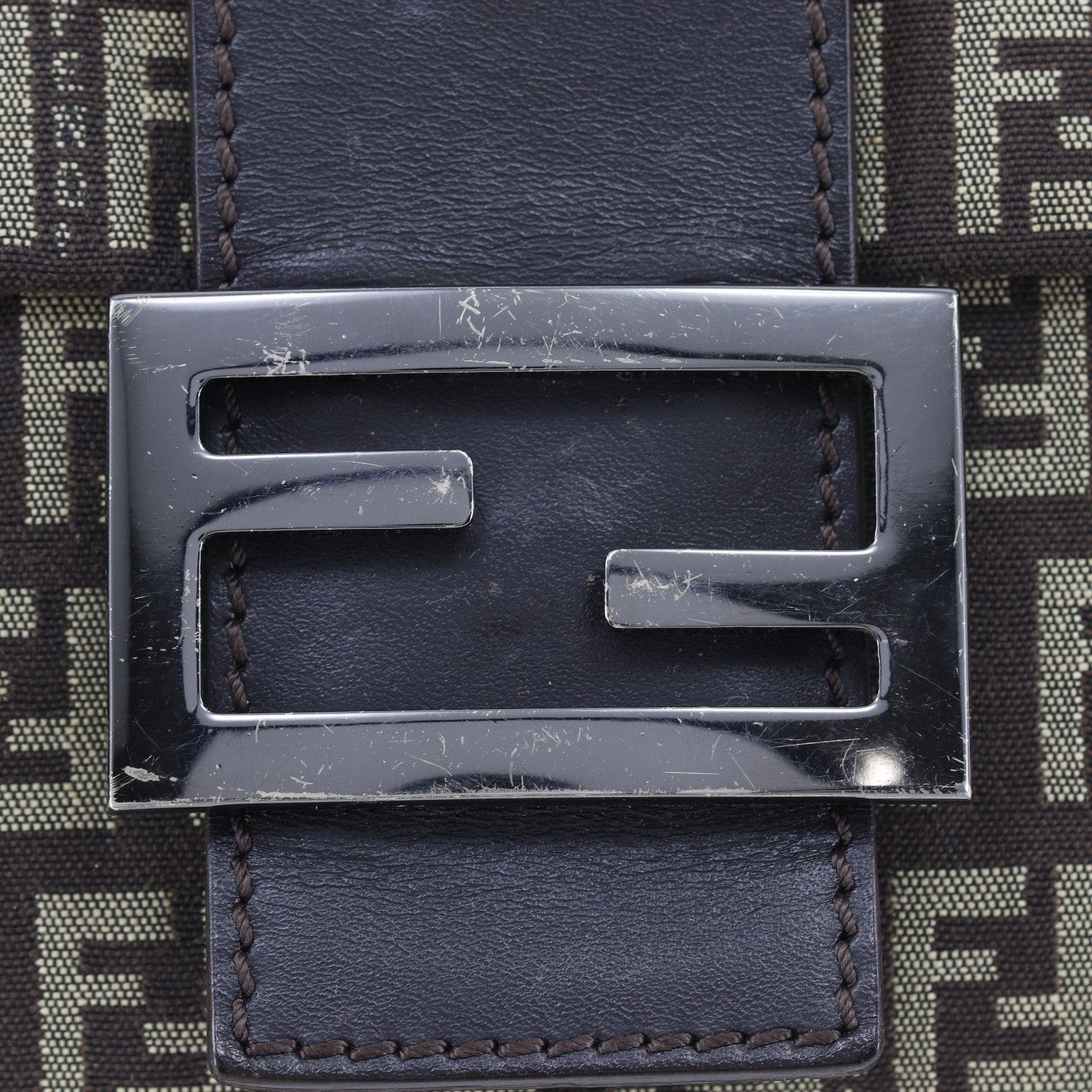 Fendi Fendi Fendi Zucchino Canvas Shoulder Bag Textile Shoulder Bag 8BT075 DUTY FREE for USA Size ONE SIZE - 9 Thumbnail