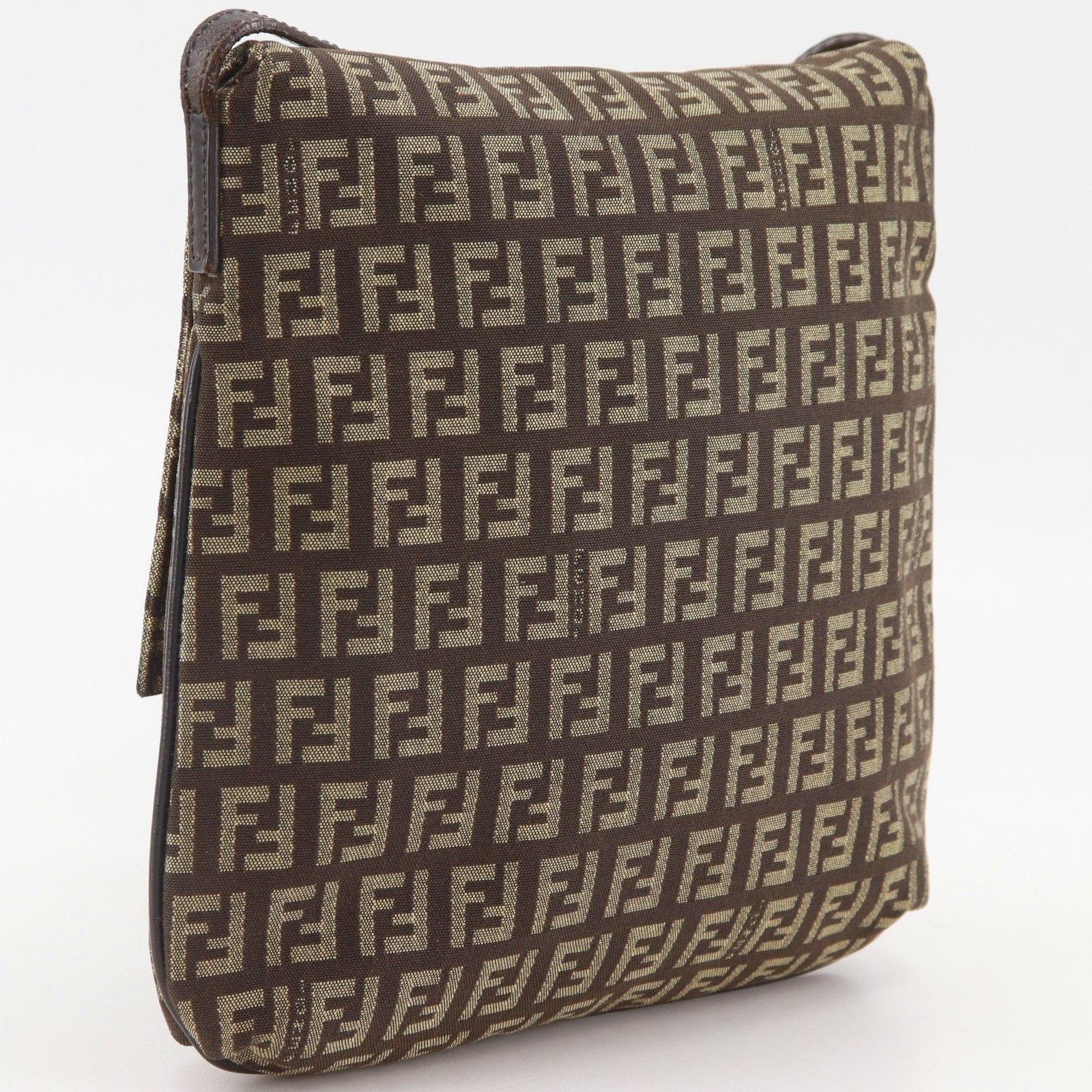 Fendi Fendi Fendi Zucchino Canvas Shoulder Bag Textile Shoulder Bag 8BT075 DUTY FREE for USA Size ONE SIZE - 3 Thumbnail