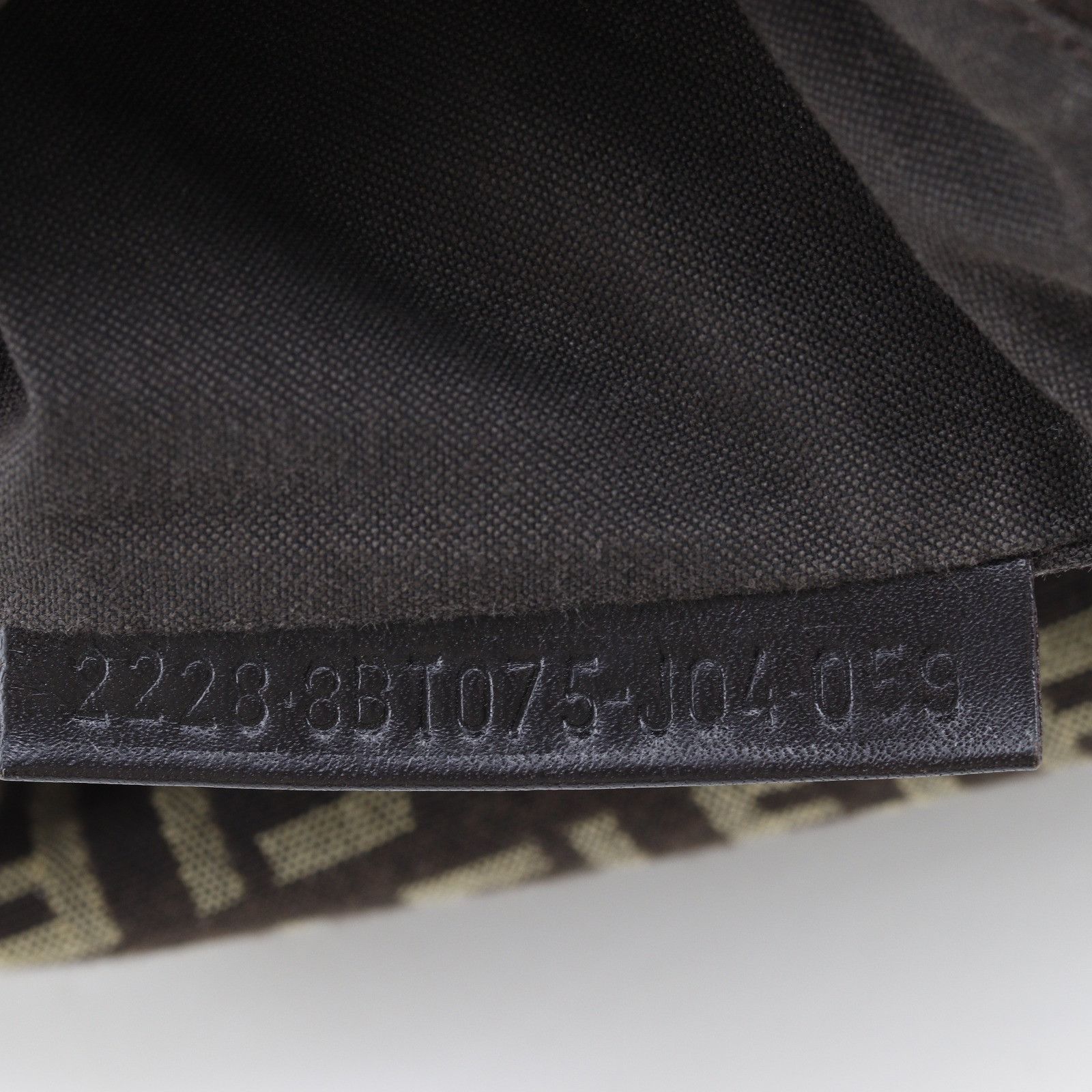 Fendi Fendi Fendi Zucchino Canvas Shoulder Bag Textile Shoulder Bag 8BT075 DUTY FREE for USA Size ONE SIZE - 14 Thumbnail