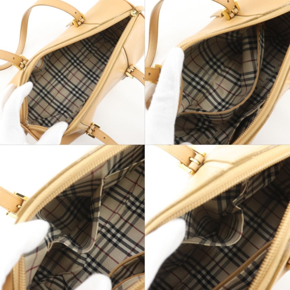 Burberry Burberry Burberry Leather Tote Bag Leather Tote Bag DUTY FREE for USA Size ONE SIZE - 5 Thumbnail