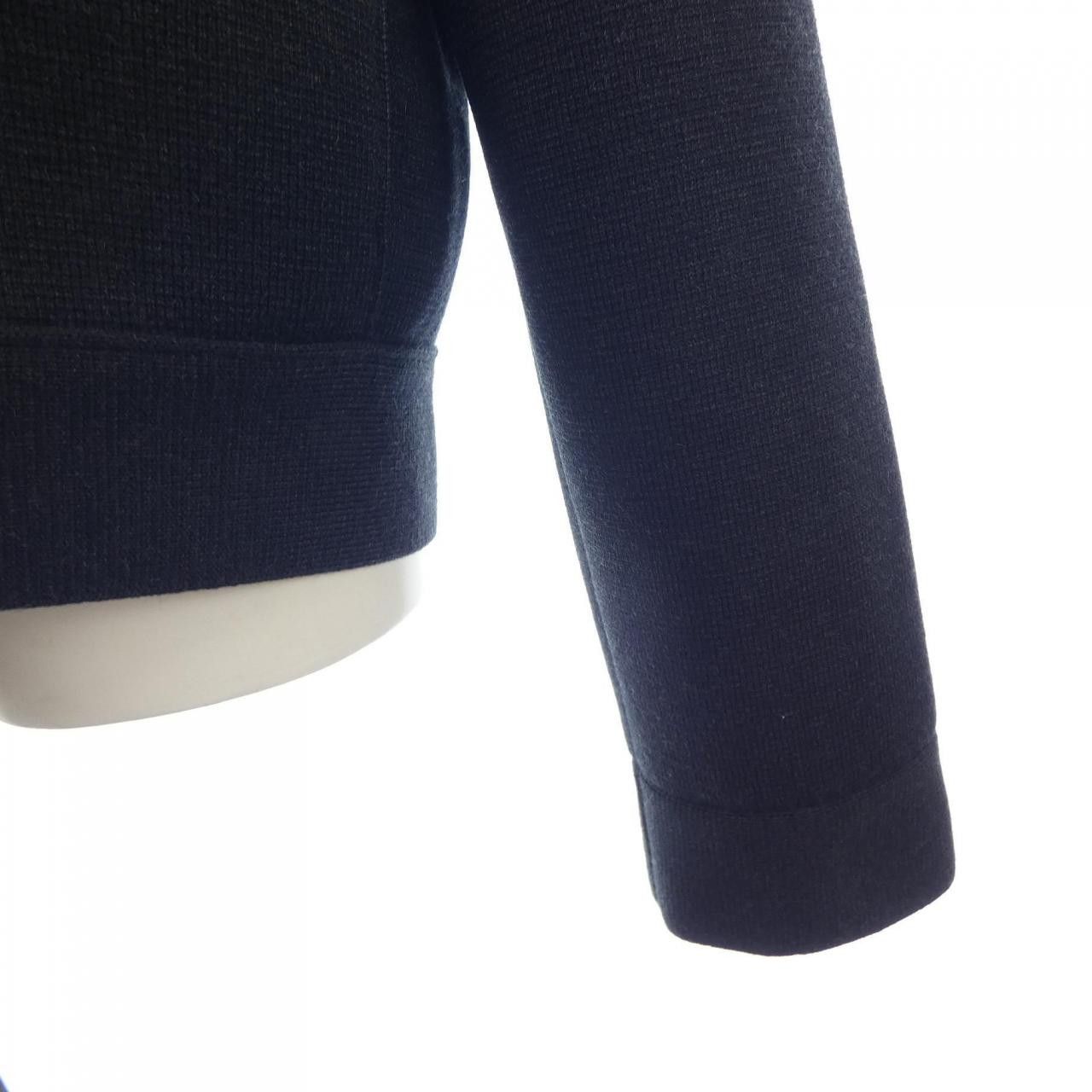 Louis Vuitton Louis Vuitton Louis Vuitton Knit Shearling Collar Jacket Textile Outerwear HON33WZLL DUTY FREE for USA Size ONE SIZE - 7 Thumbnail