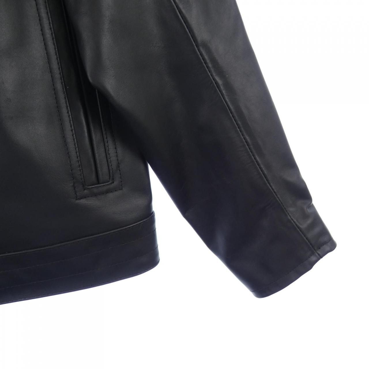 Other Other Neighborhood Calf Leather Riders Jacket Leather Outerwear DUTY FREE for USA Size ONE SIZE - 6 Thumbnail