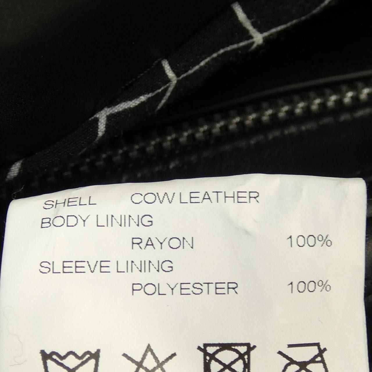 Other Other Neighborhood Calf Leather Riders Jacket Leather Outerwear DUTY FREE for USA Size ONE SIZE - 3 Thumbnail