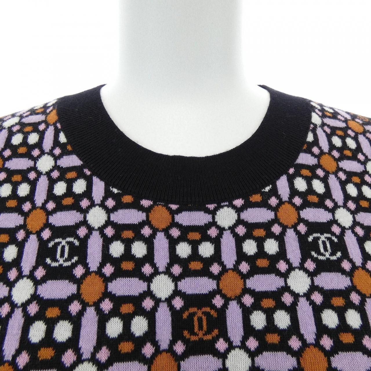 Chanel Chanel Chanel Knit Top Textile Tops P75342K1079923A DUTY FREE for USA Size ONE SIZE - 6 Thumbnail