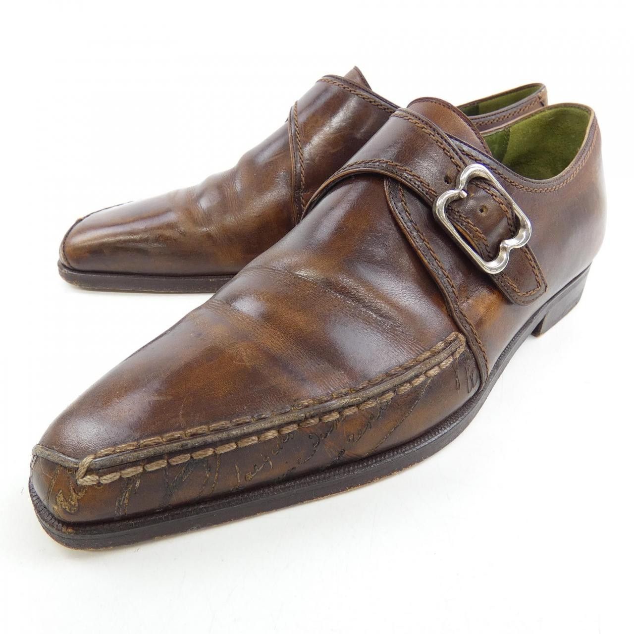 Berluti Berluti Berluti Leather Shoes Leather Shoes 0130 DUTY FREE for USA Size ONE SIZE - 3 Thumbnail