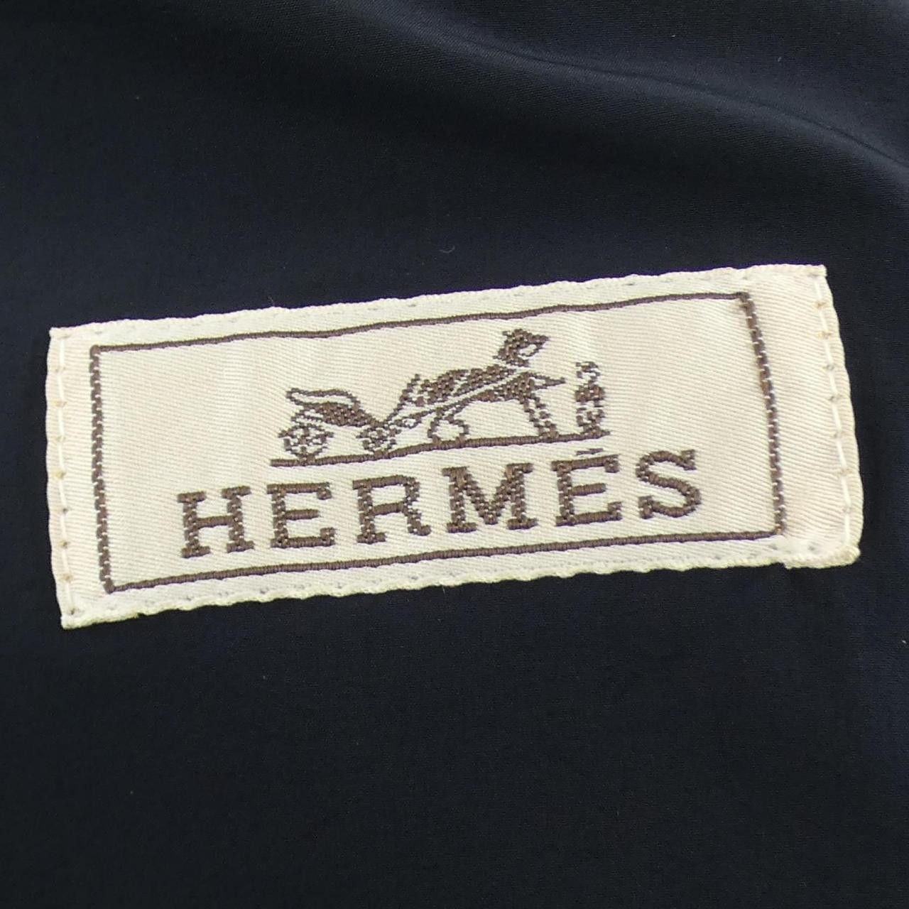 Hermes Hermes Hermès 462120HB Wool Jacket Textile Outerwear DUTY FREE for USA Size ONE SIZE - 4 Thumbnail