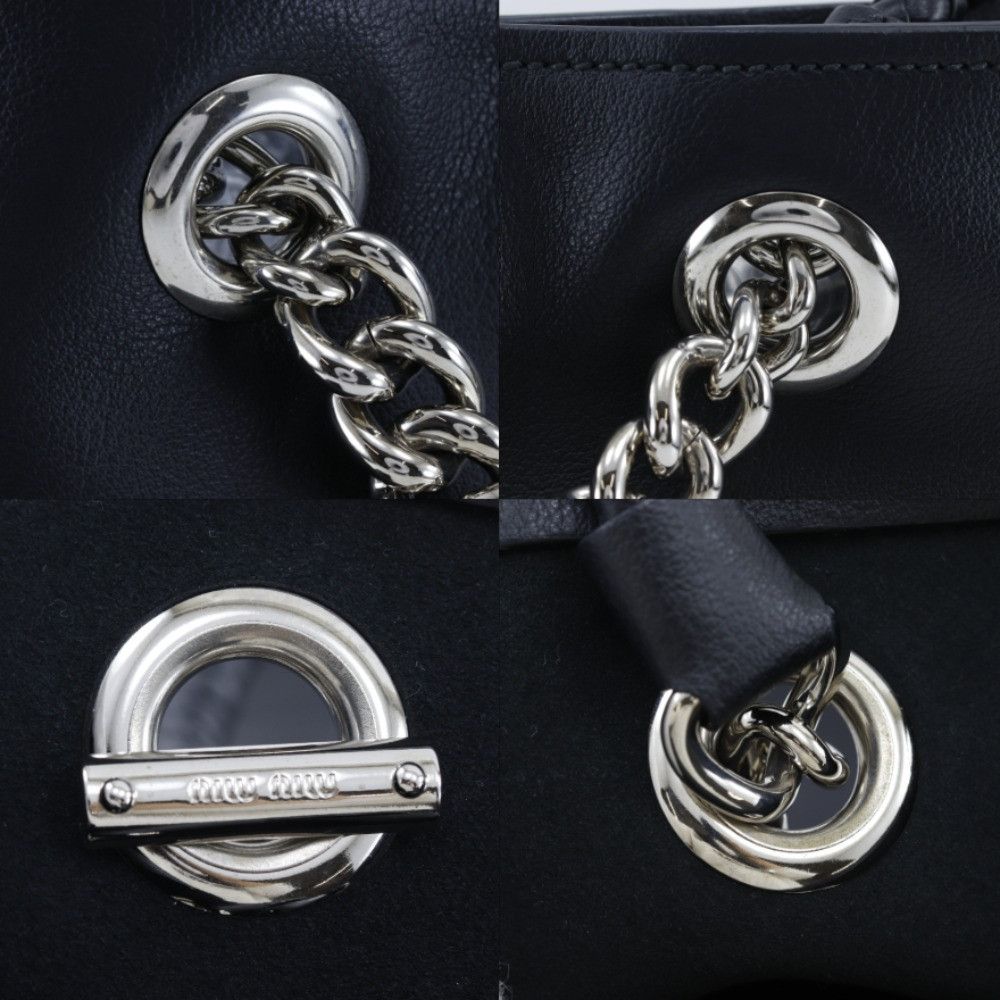 Miu Miu Miu Miu Miu Miu Calf Tote Bag Leather Tote Bag DUTY FREE for USA Size ONE SIZE - 11 Thumbnail
