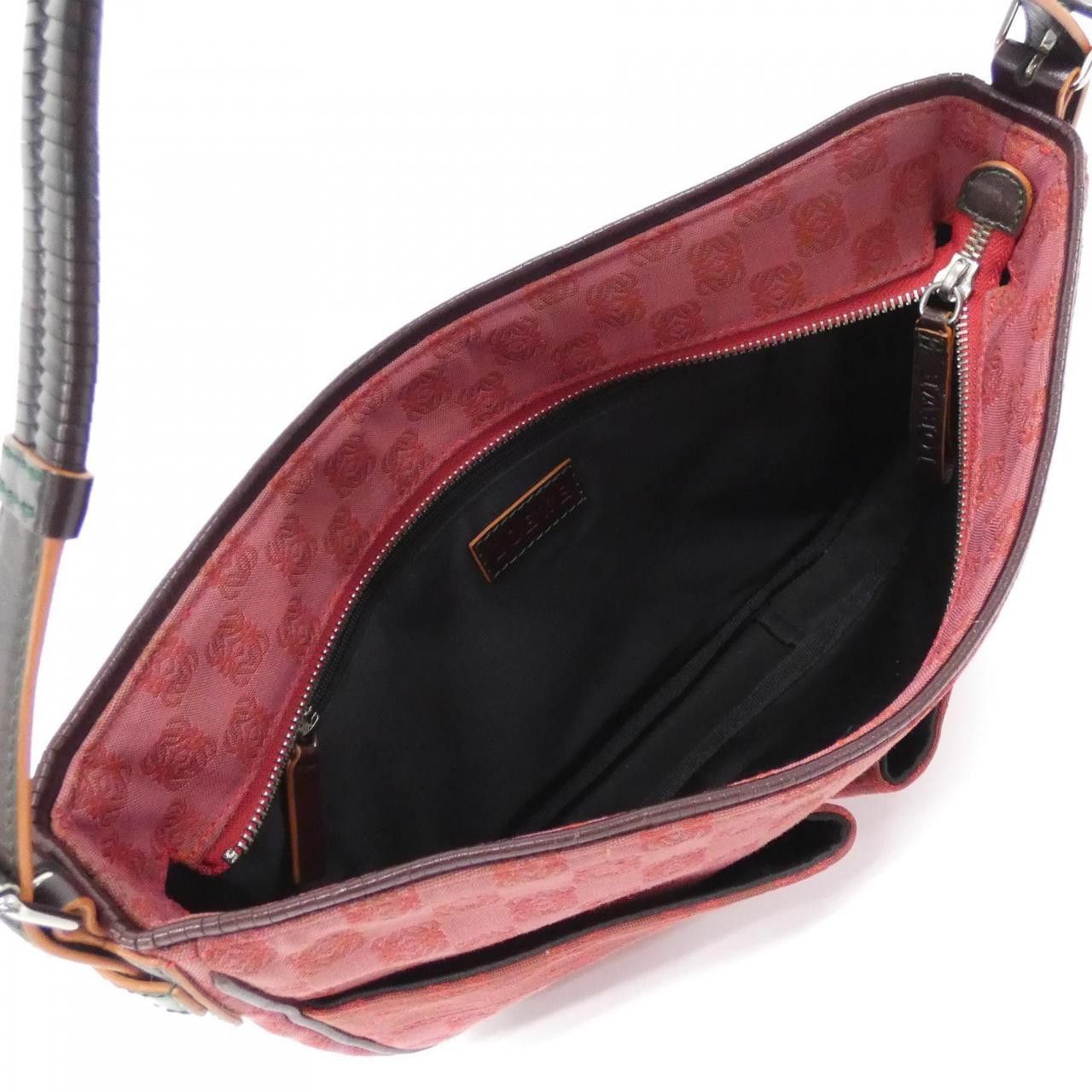 Loewe Loewe Loewe Anagram Canvas Shoulder Bag Textile Shoulder Bag DUTY FREE for USA Size ONE SIZE - 8 Thumbnail