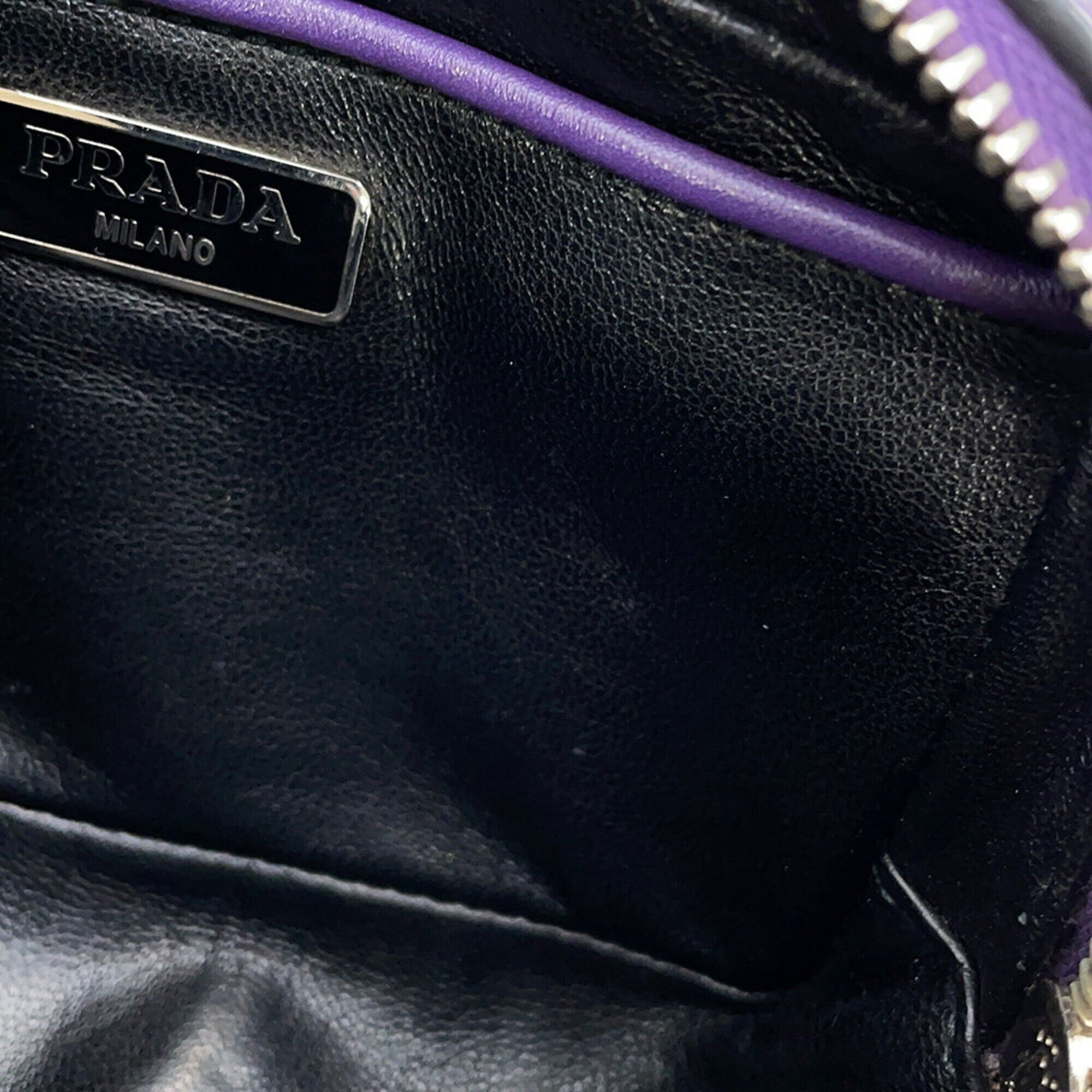Prada Prada Shoulder Bag Camera Studded Leather 1N1674 PRADA Handbag Size ONE SIZE - 8 Thumbnail